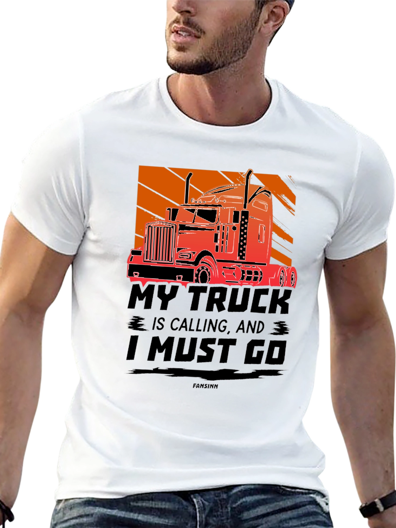 My Truck Is Calling T-Shirt - Trucker Life