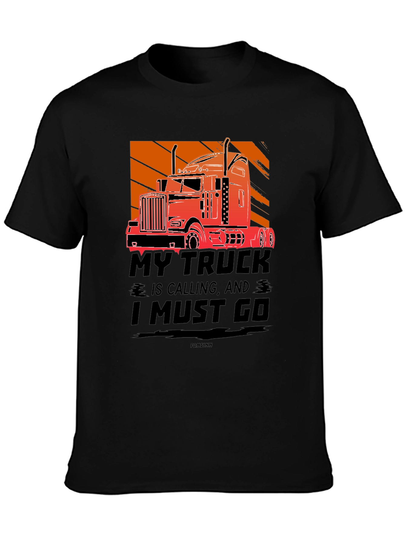 My Truck Is Calling T-Shirt - Trucker Life