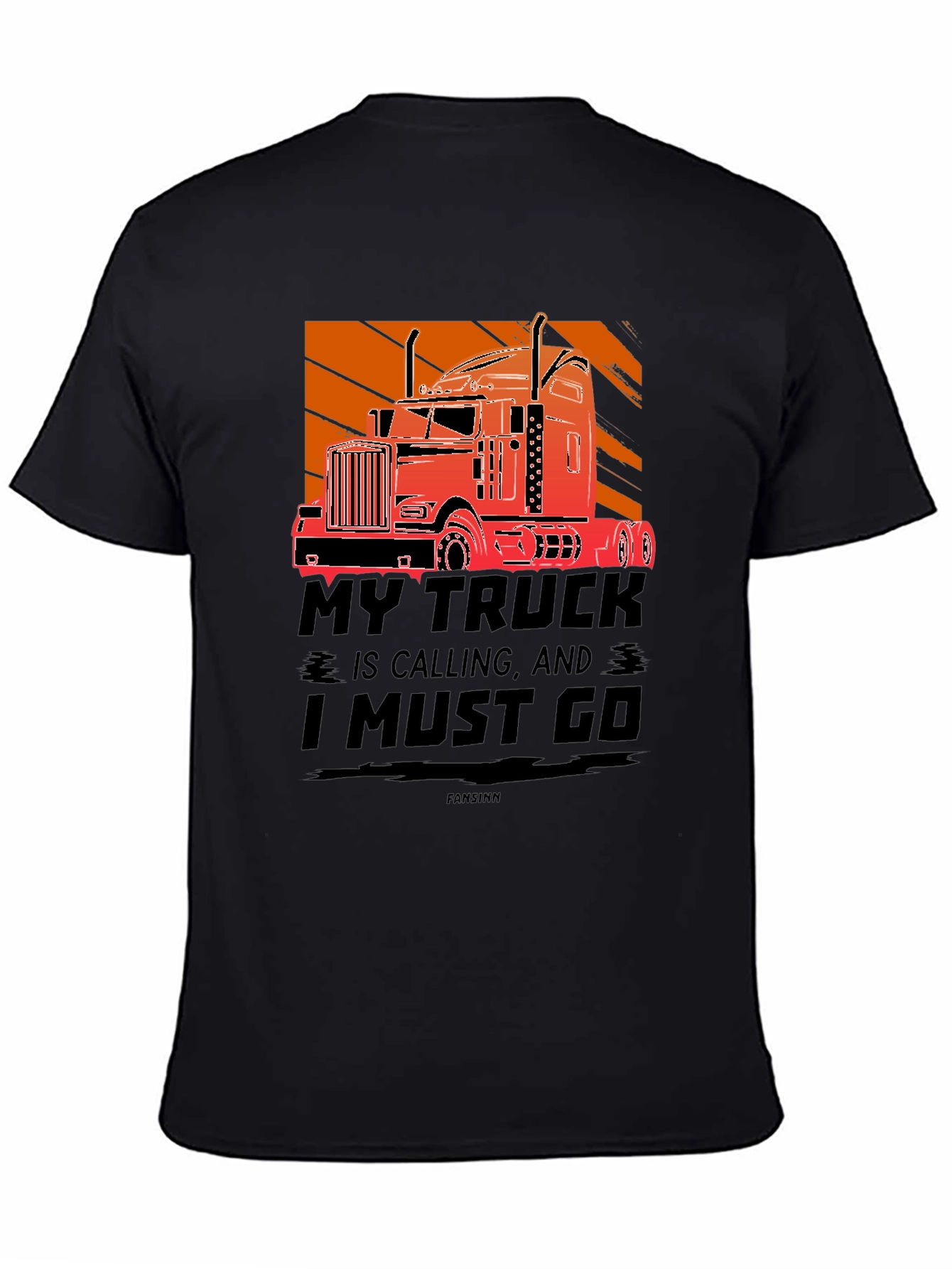 My Truck Is Calling T-Shirt - Trucker Life