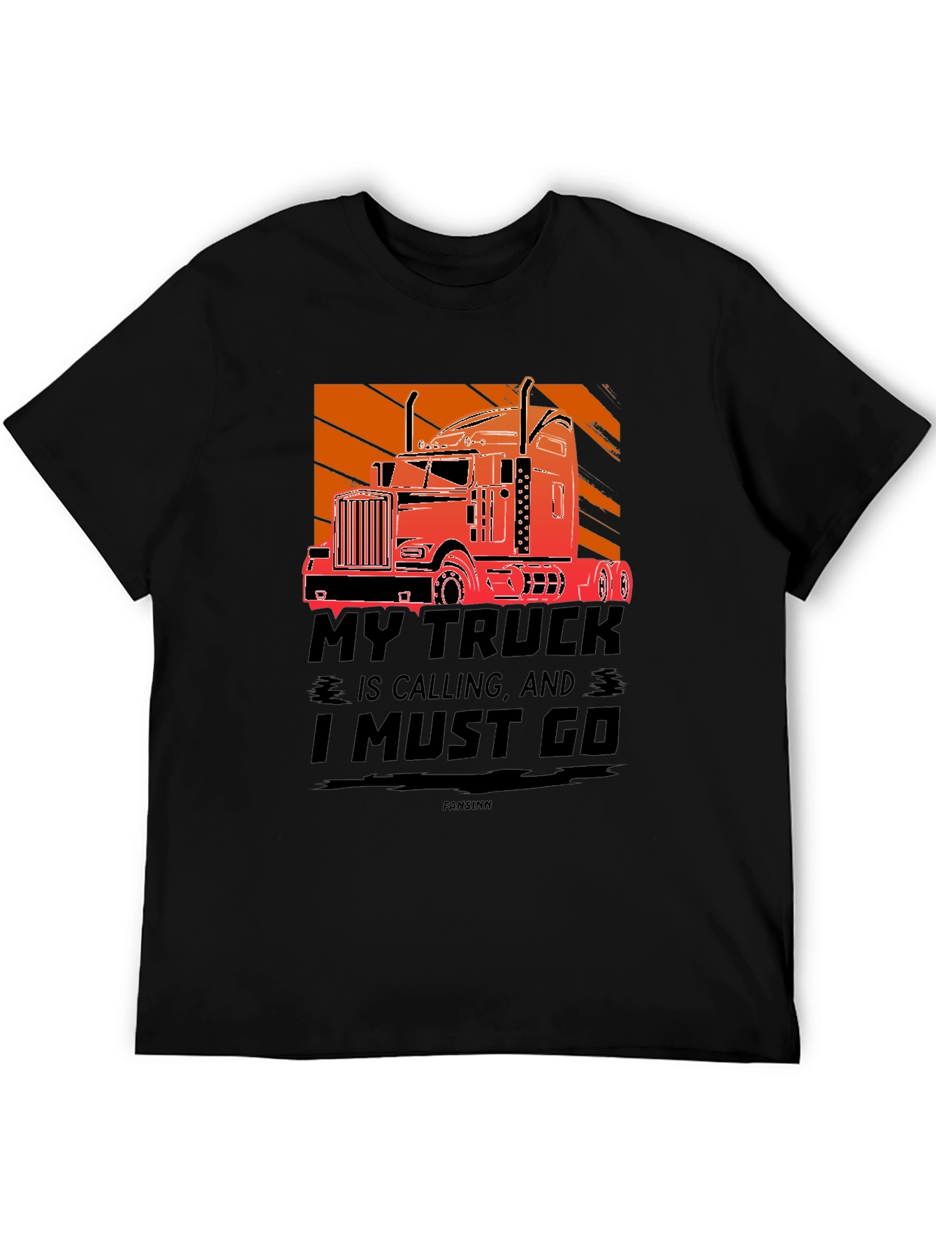 My Truck Is Calling T-Shirt - Trucker Life