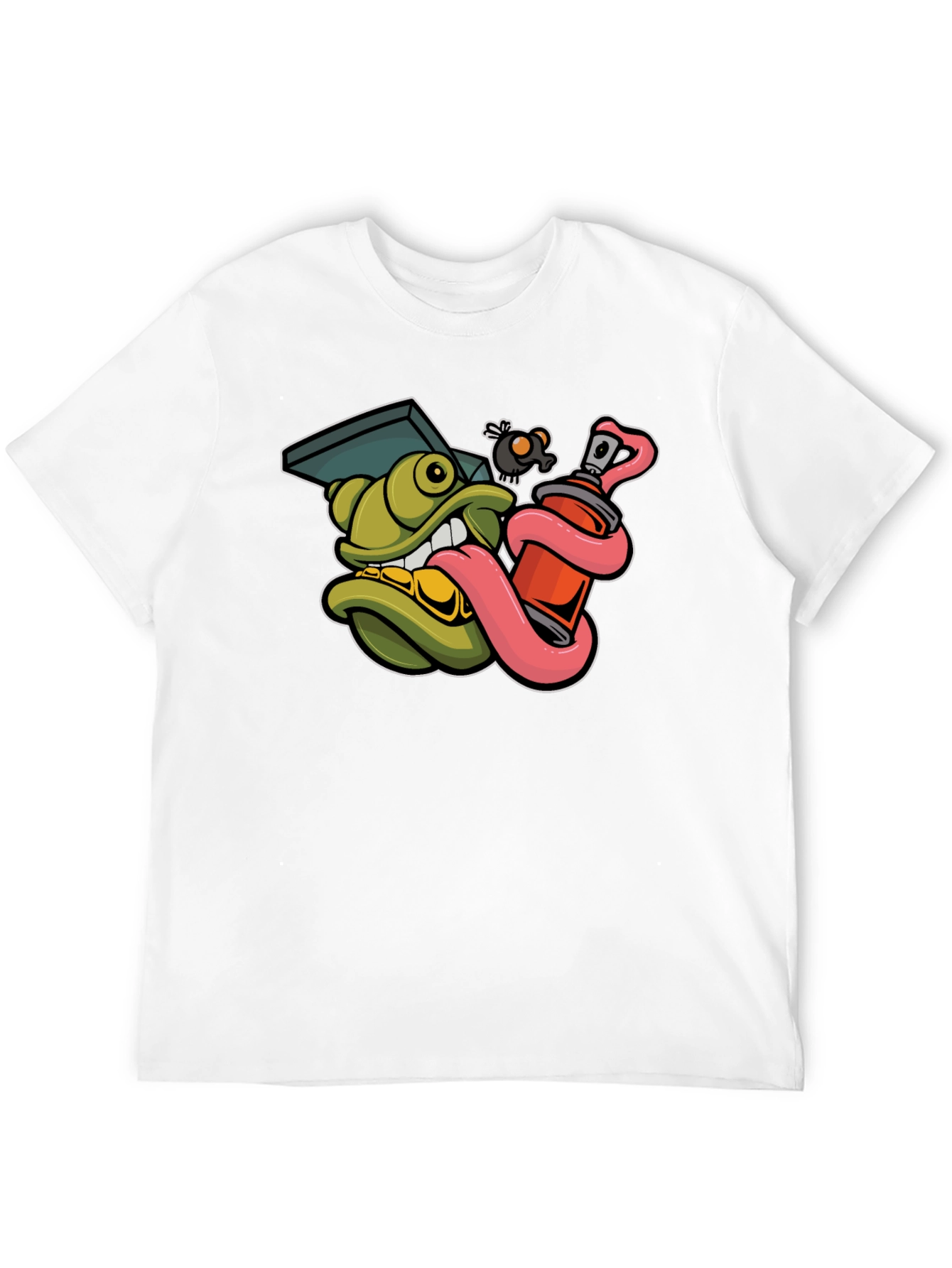 Graffiti Art T-Shirt - Bold Character Design