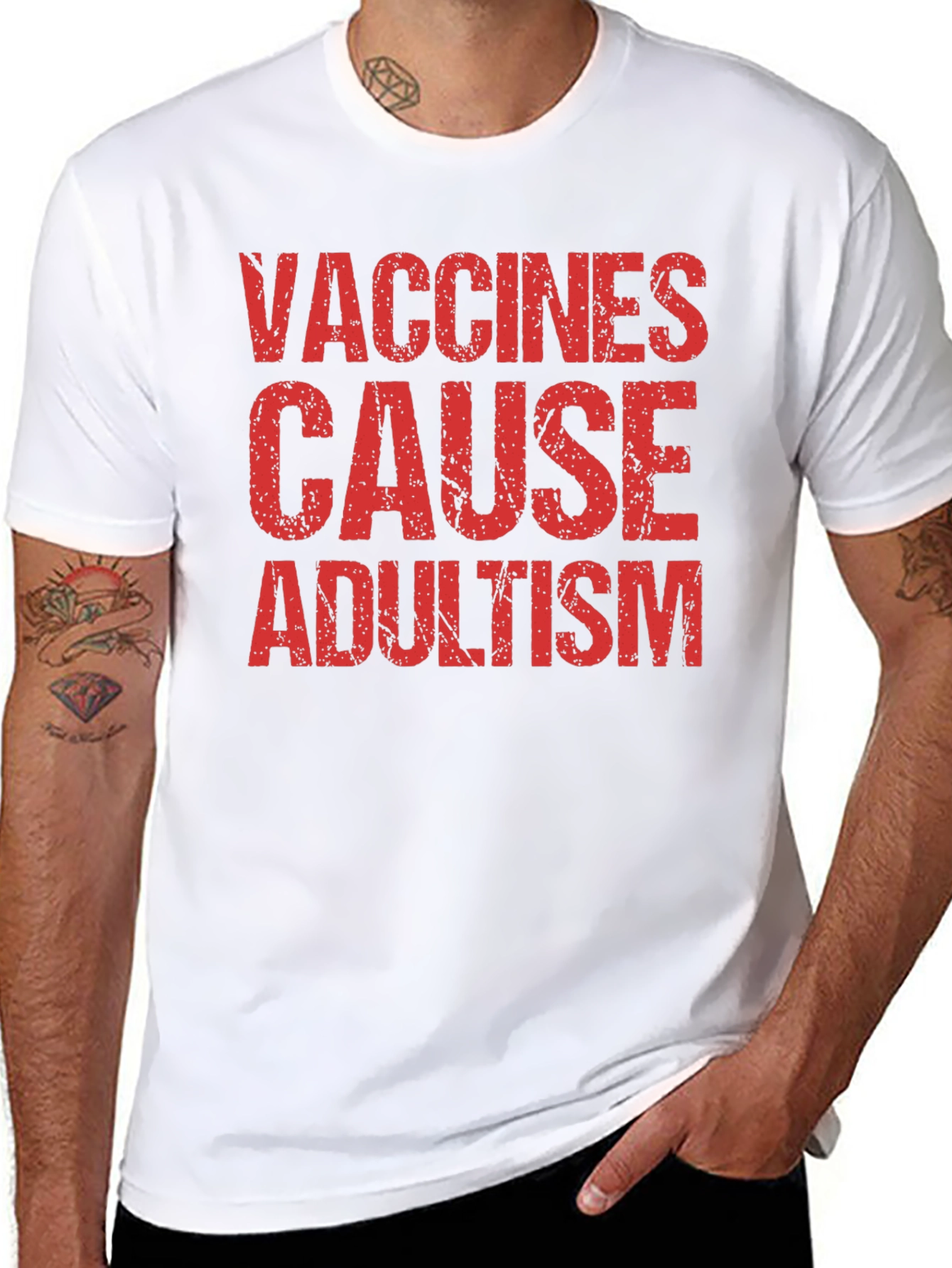 Vaccines Cause Adultism T-Shirt