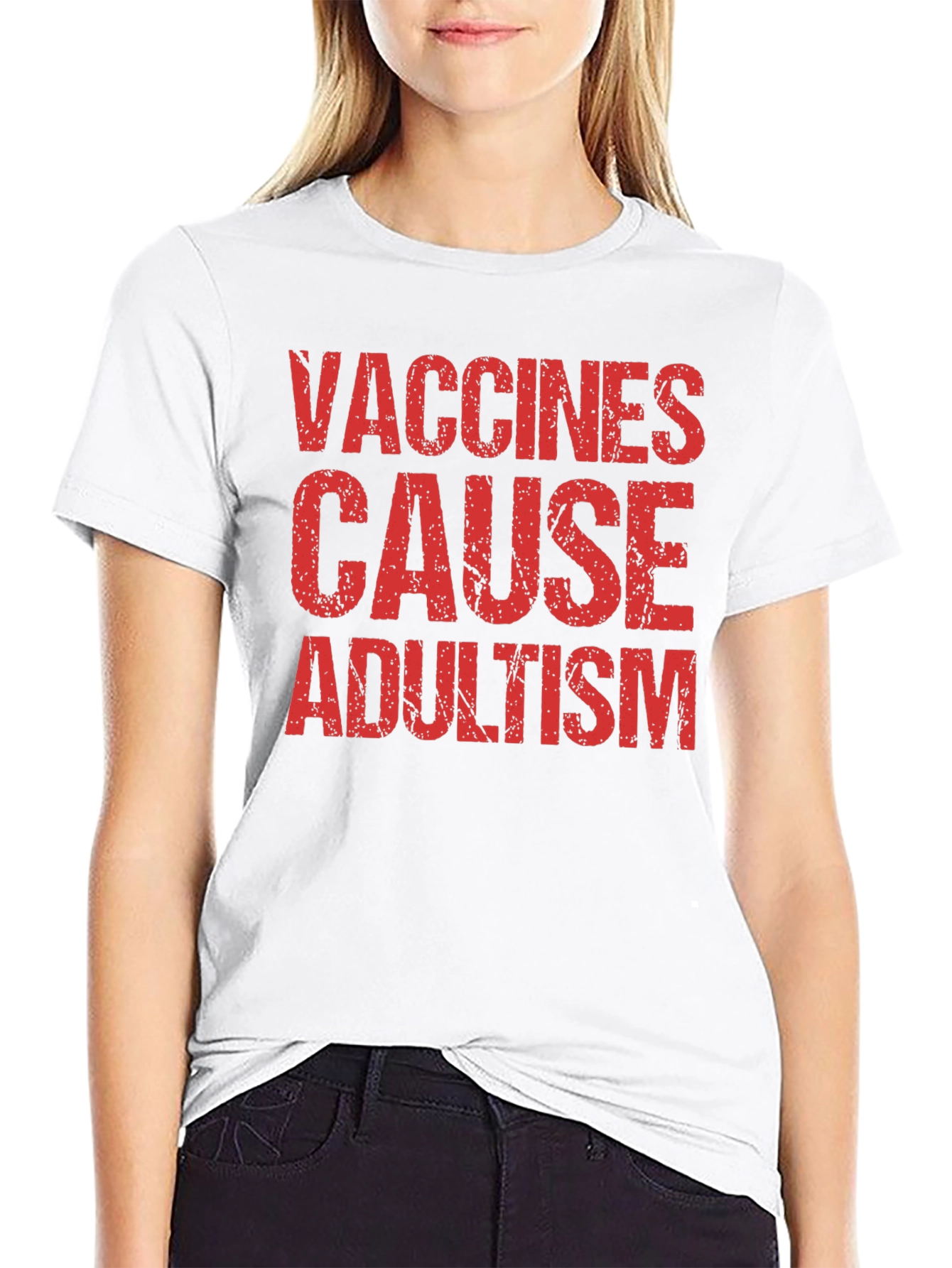 Vaccines Cause Adultism T-Shirt