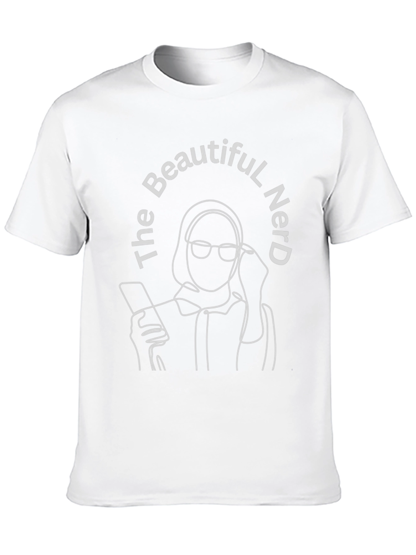 The Beautiful Nerd T-Shirt - Unisex Cotton Tee