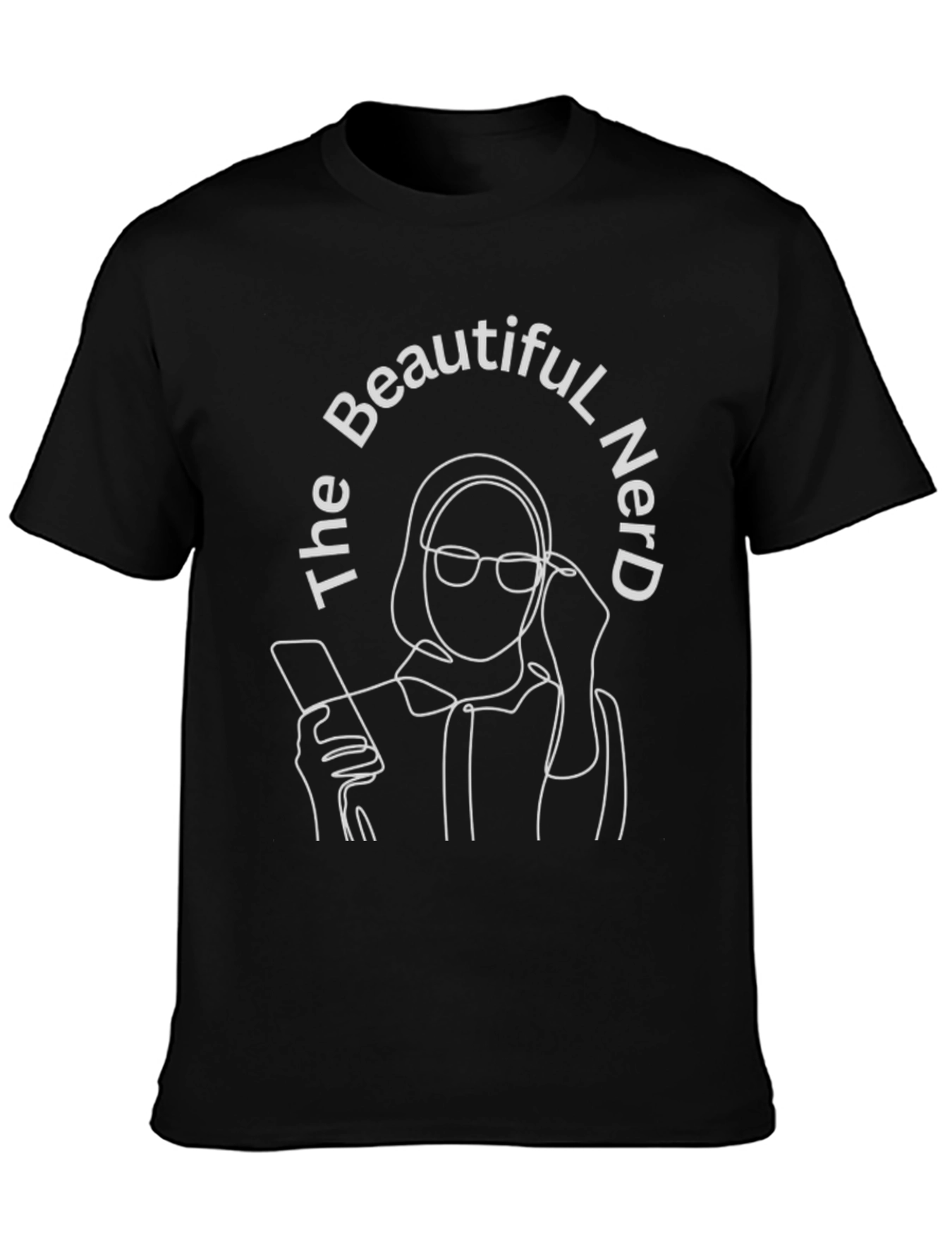 The Beautiful Nerd T-Shirt - Unisex Cotton Tee