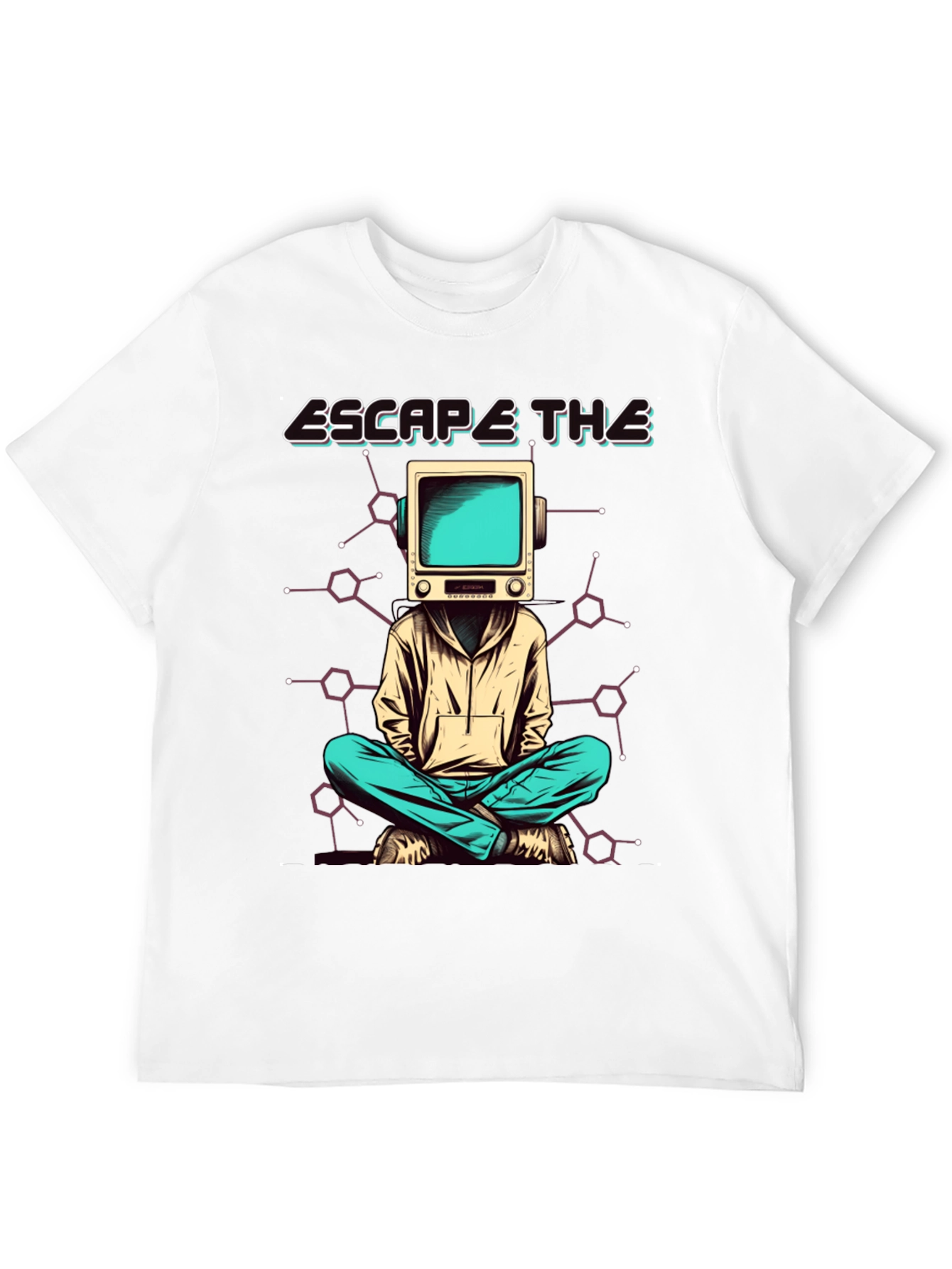 Escape The Matrix T-Shirt - TV Head Graphic Tee
