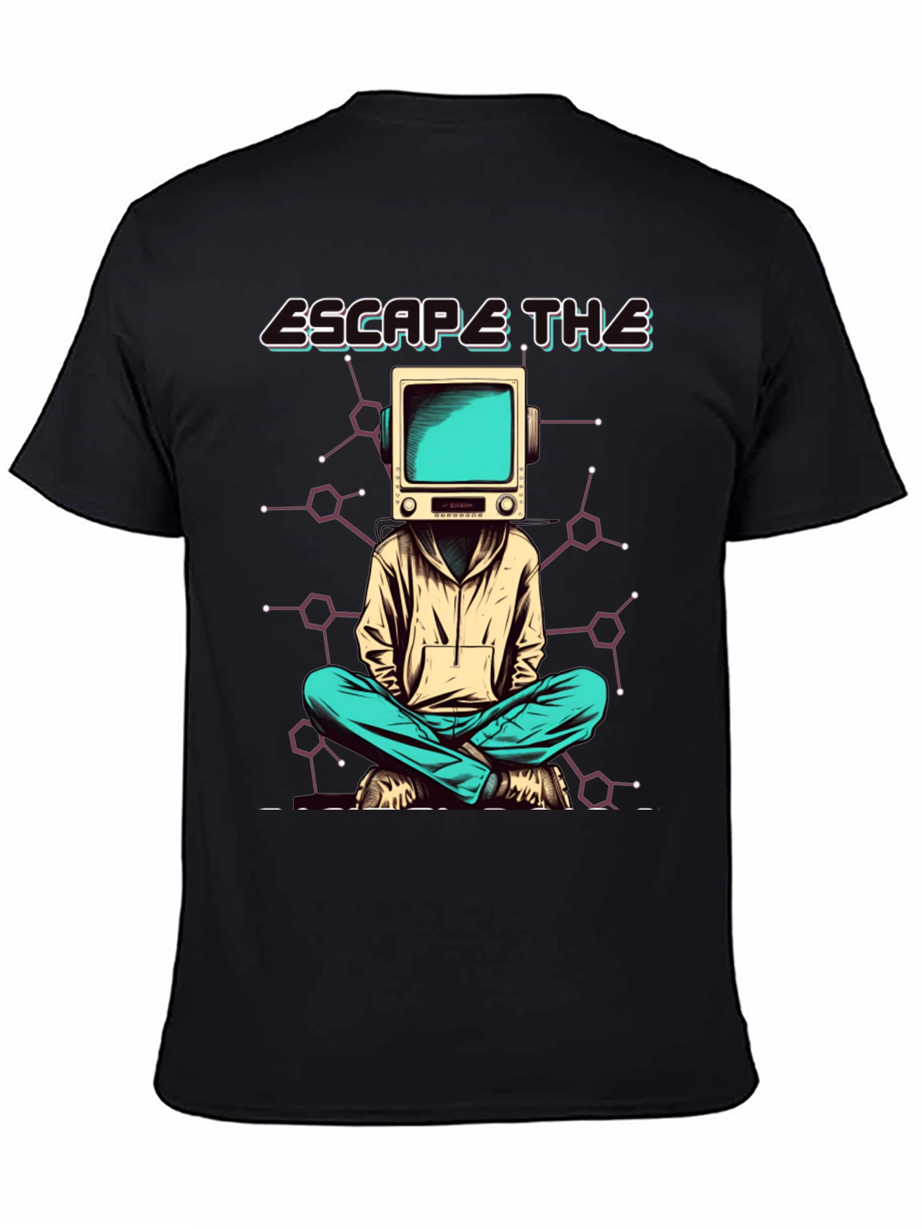 Escape The Matrix T-Shirt - TV Head Graphic Tee