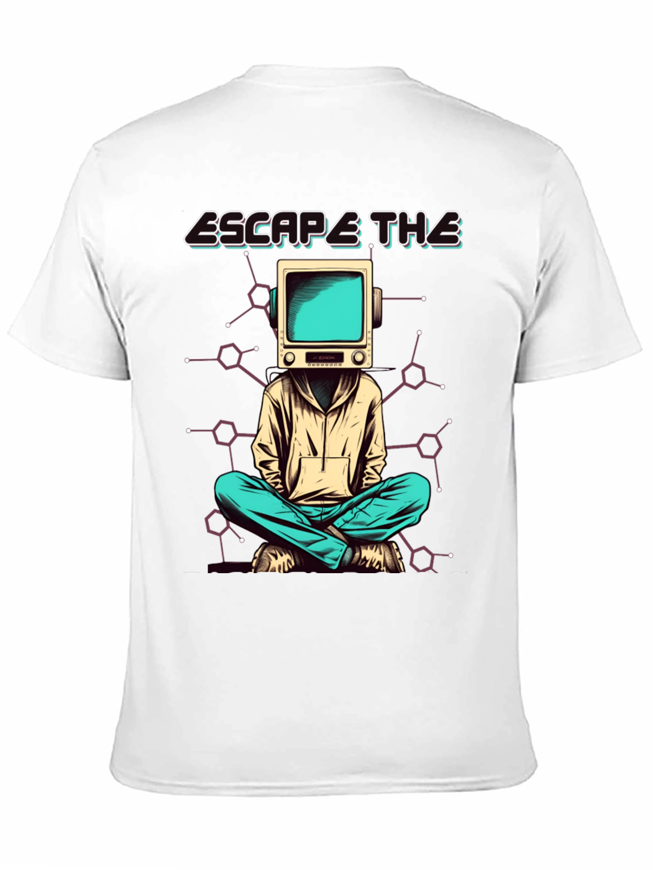 Escape The Matrix T-Shirt - TV Head Graphic Tee