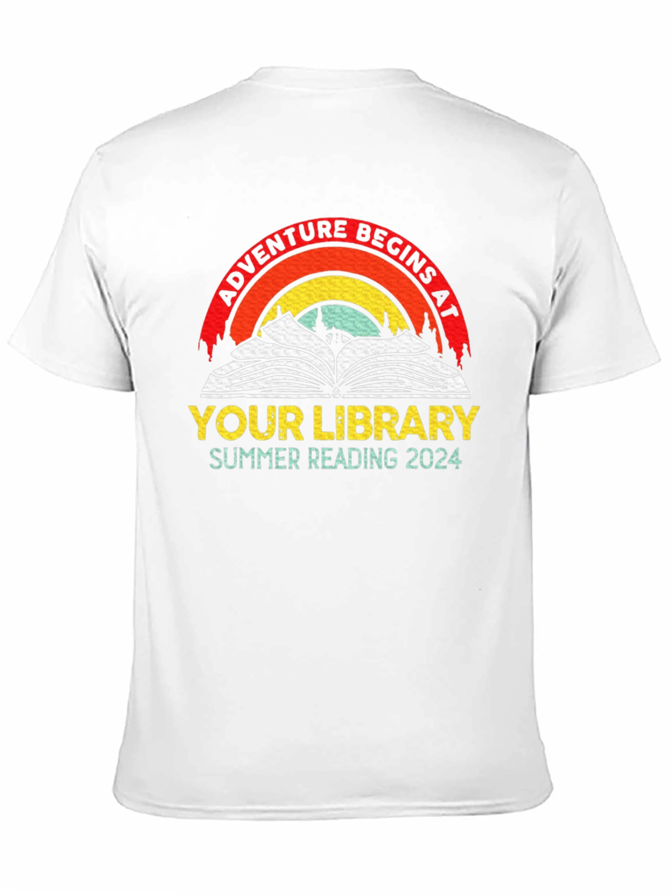 Adventure Begins at Your Library Summer Reading 2024 Tee