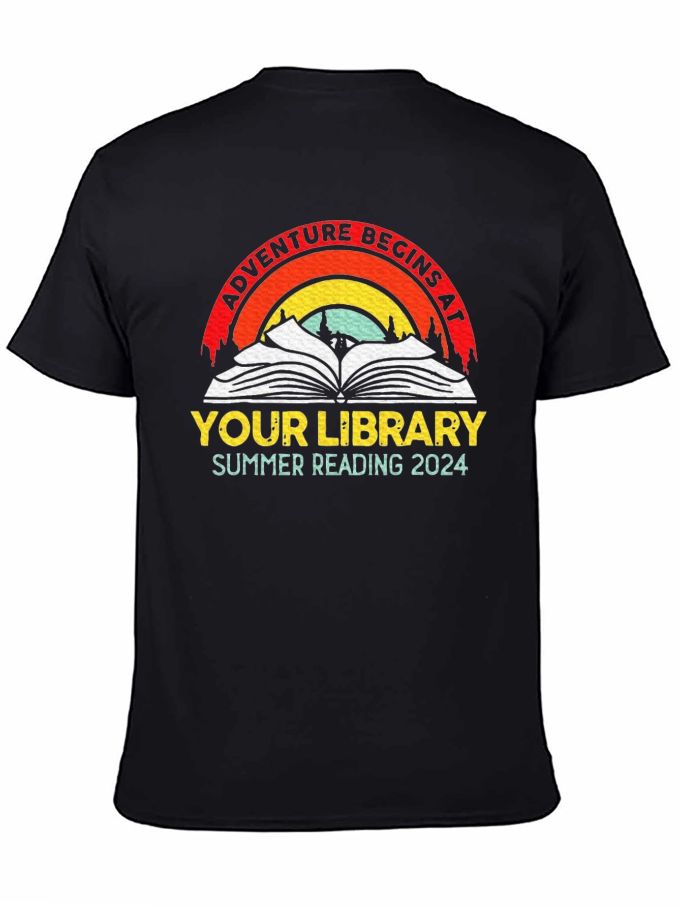 Adventure Begins at Your Library Summer Reading 2024 Tee