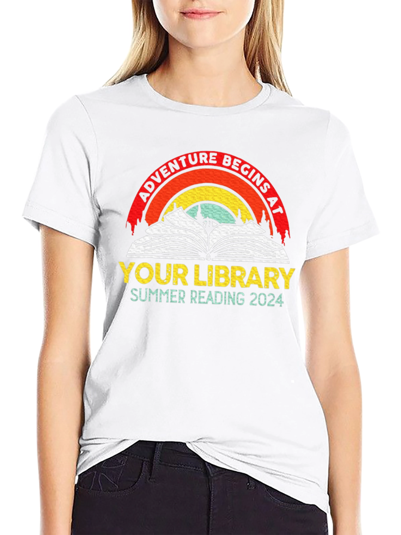 Adventure Begins at Your Library Summer Reading 2024 Tee