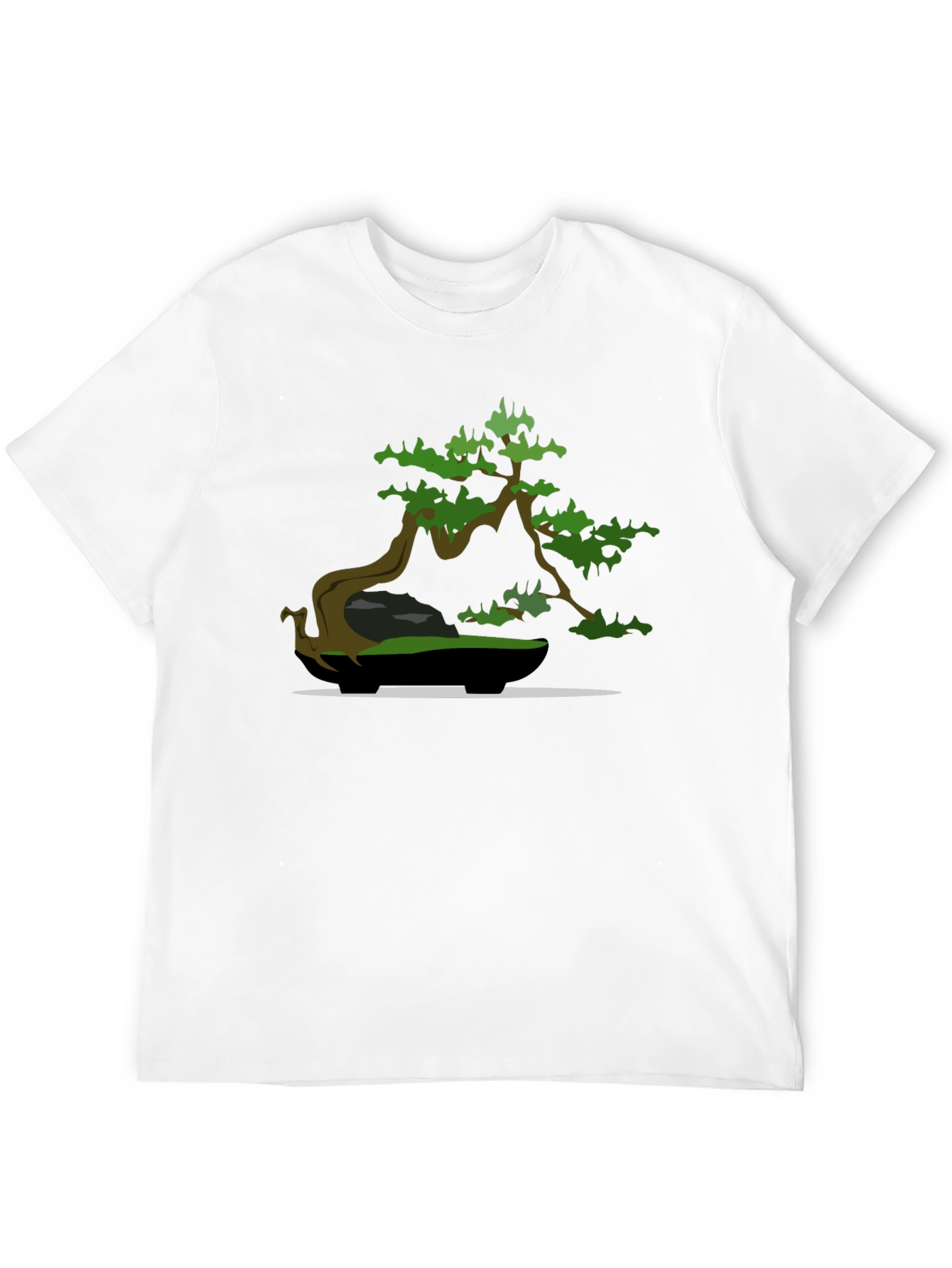 Bonsai Tree Graphic Tee - Zen Style