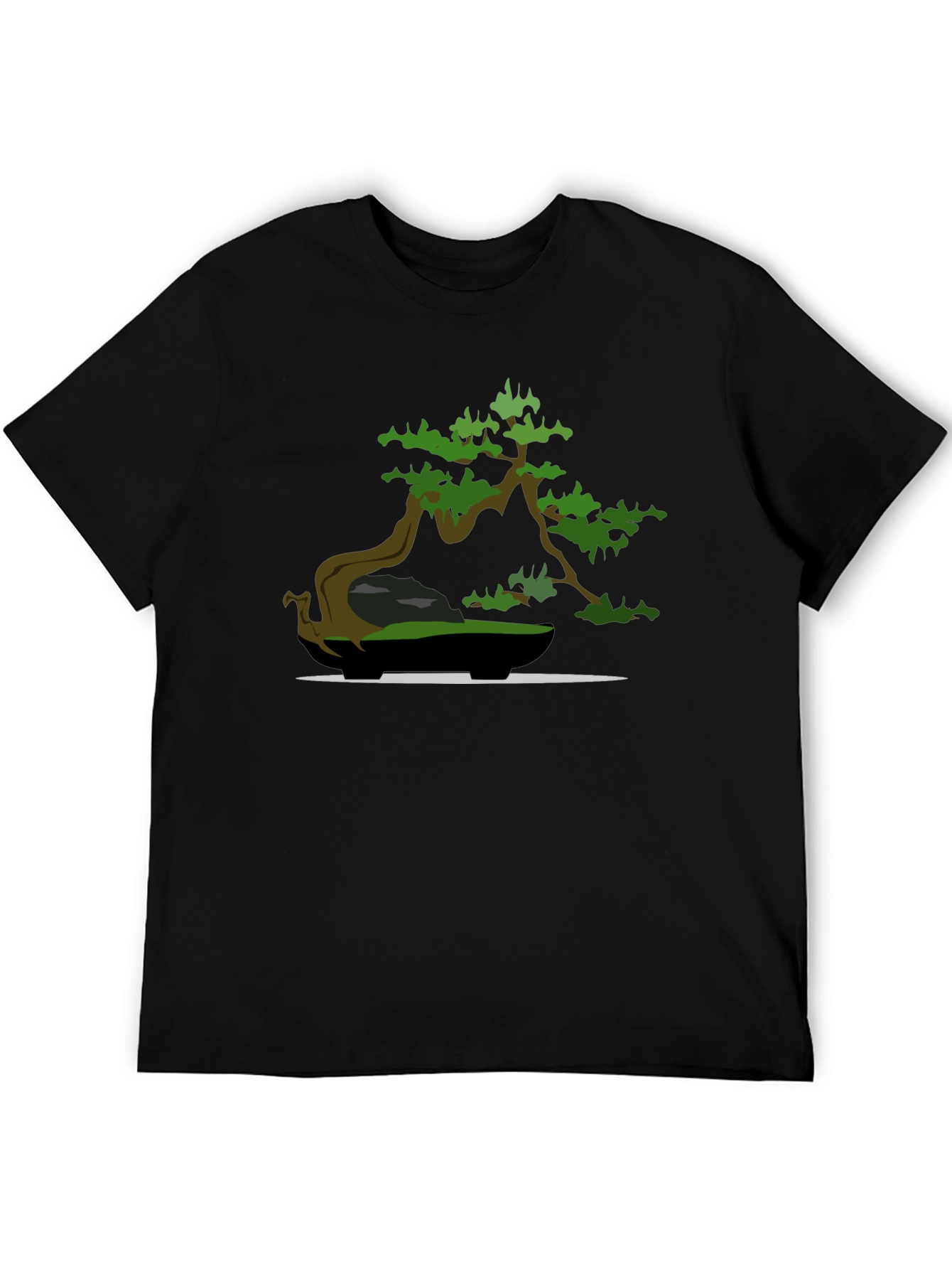 Bonsai Tree Graphic Tee - Zen Style