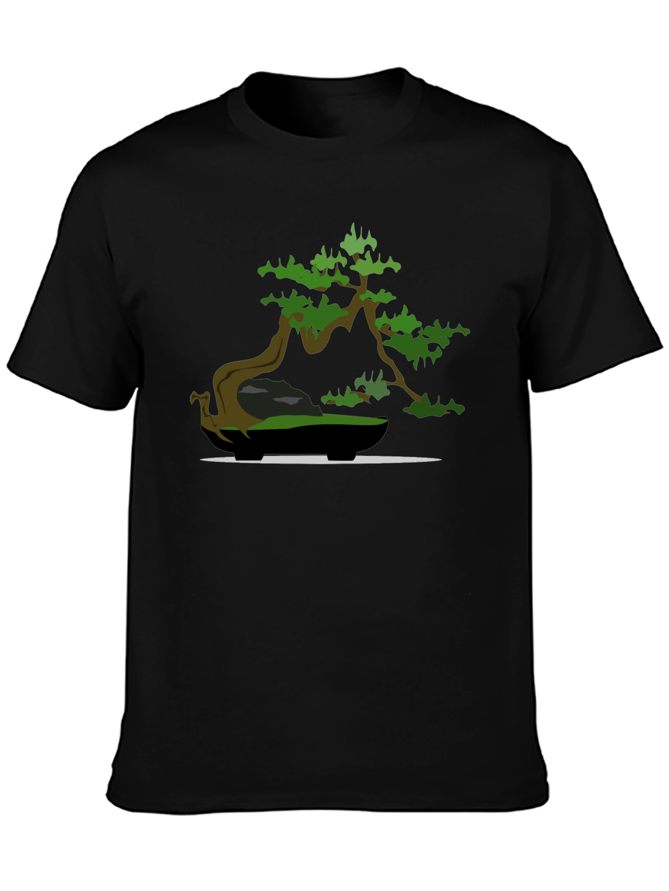 Bonsai Tree Graphic Tee - Zen Style