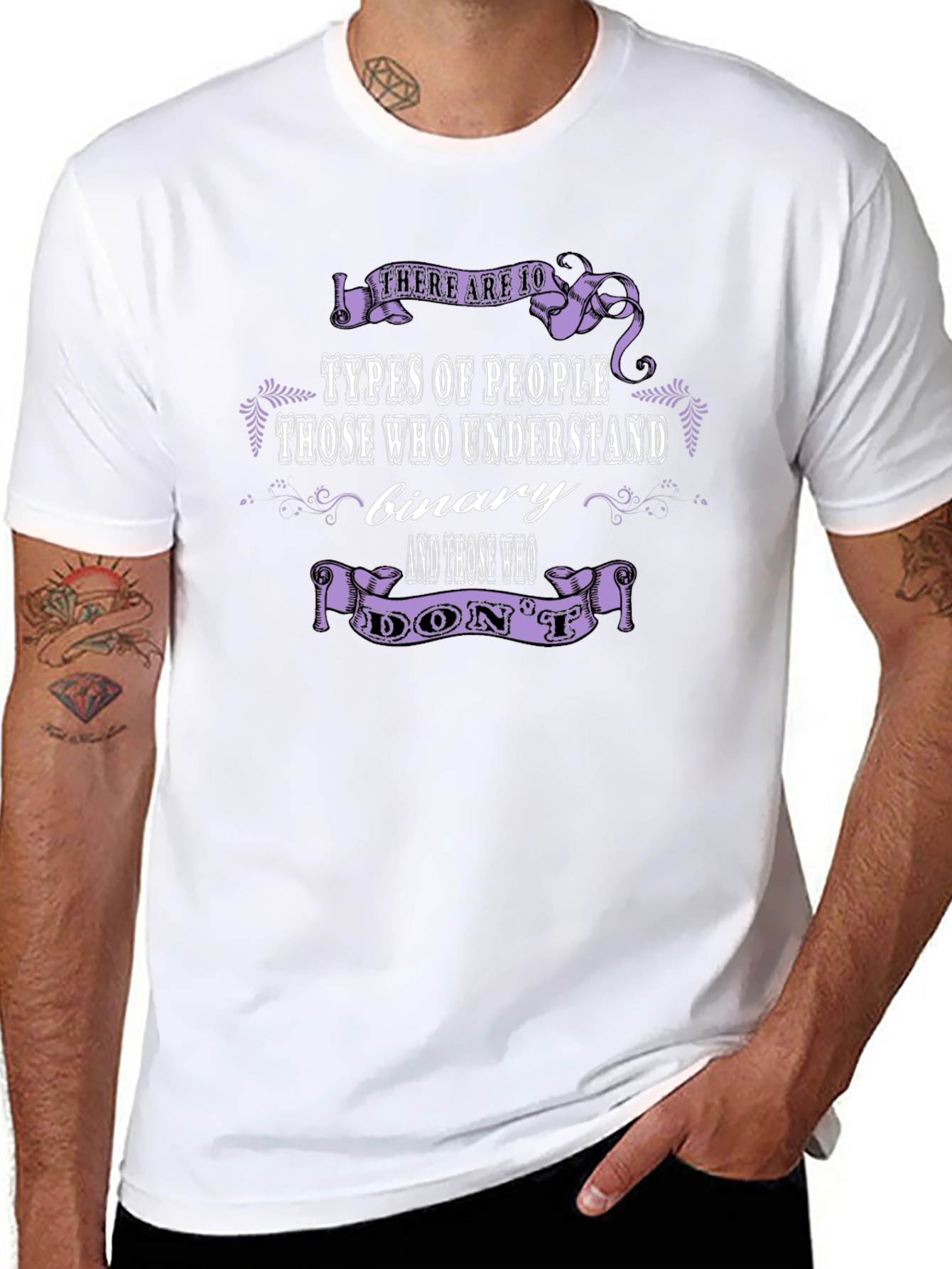 Binary Joke T-Shirt - Funny Geek Programmer Tee