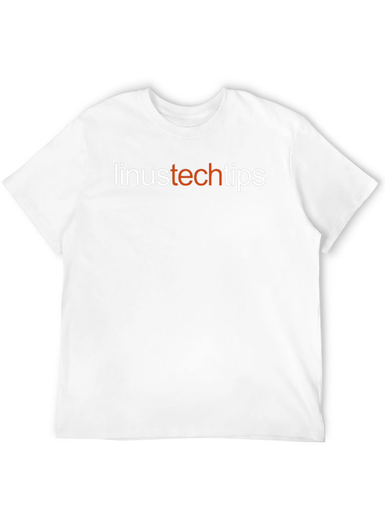 Linus Tech Tips Black Cotton Graphic Tee