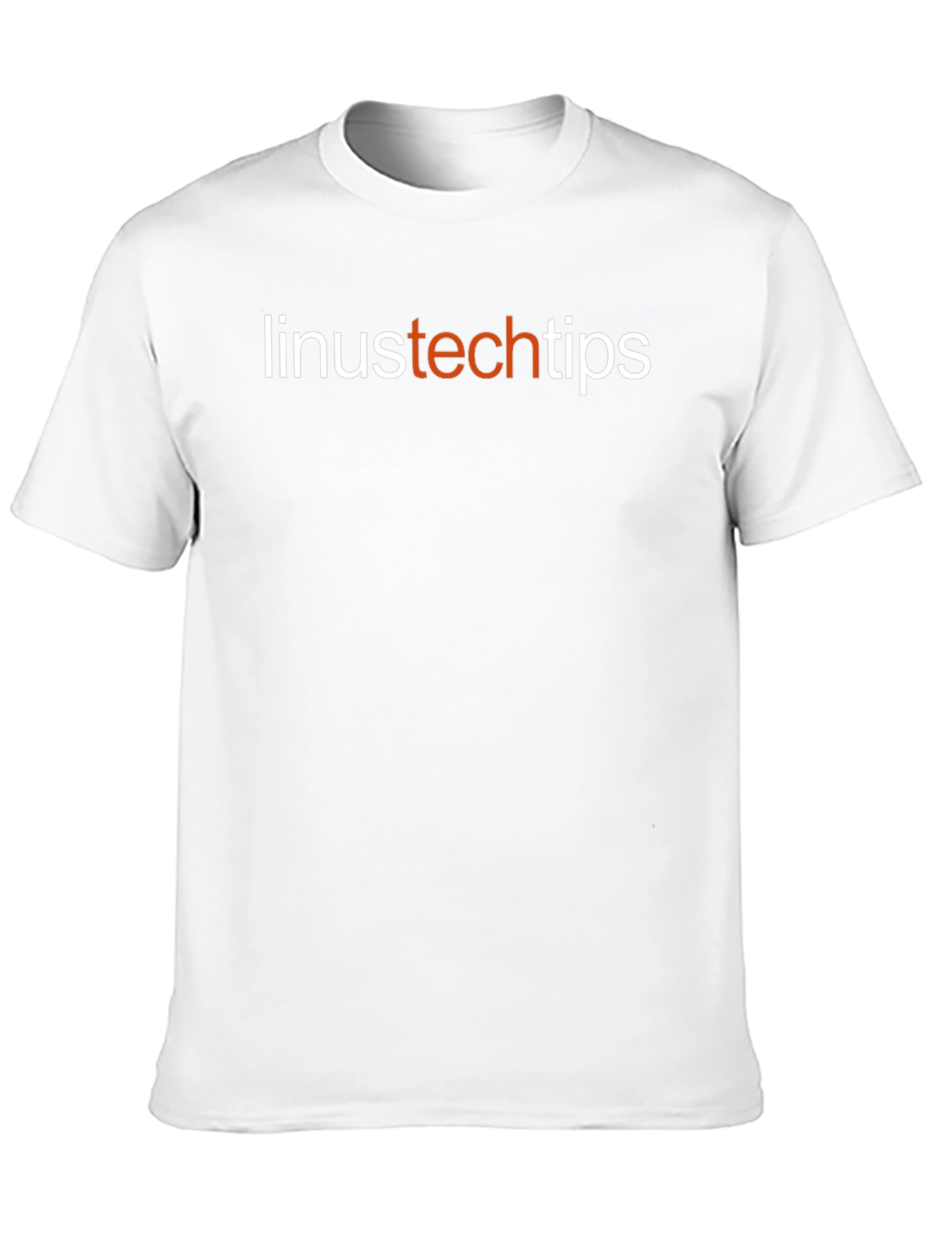 Linus Tech Tips Black Cotton Graphic Tee