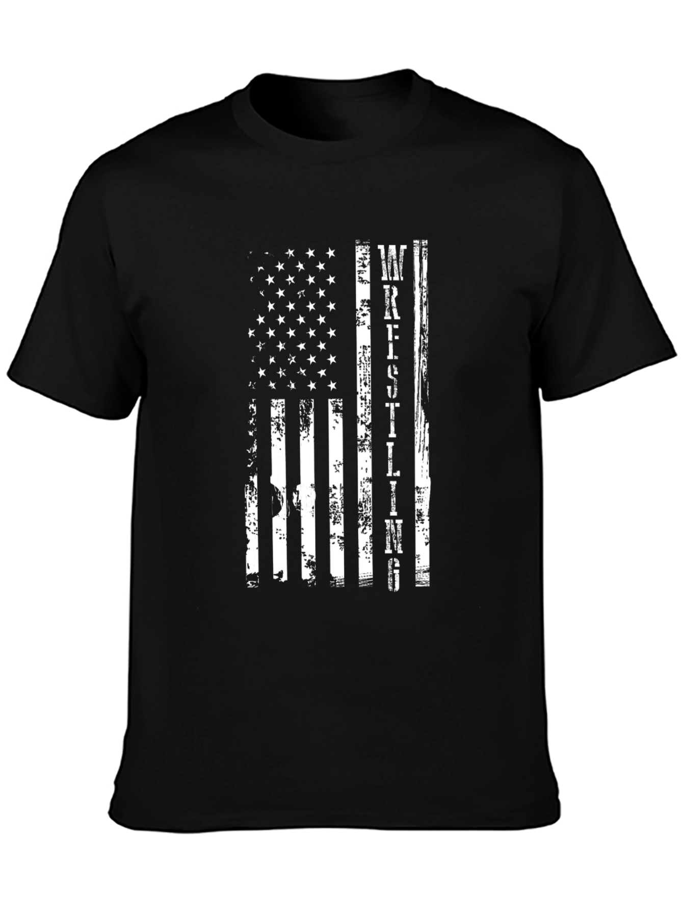 Wrestling USA Flag T-Shirt