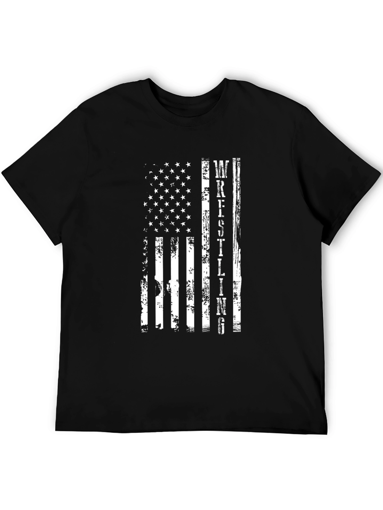 Wrestling USA Flag T-Shirt