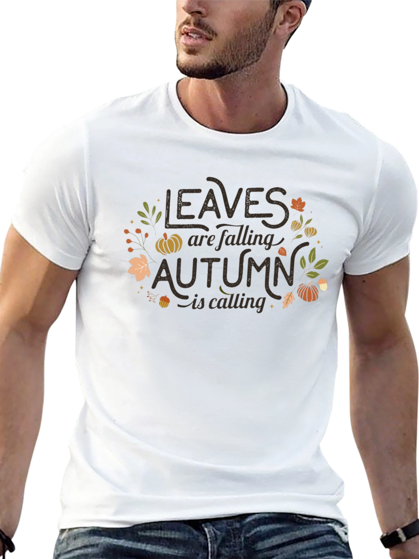 Autumn Leaves Graphic T-Shirt