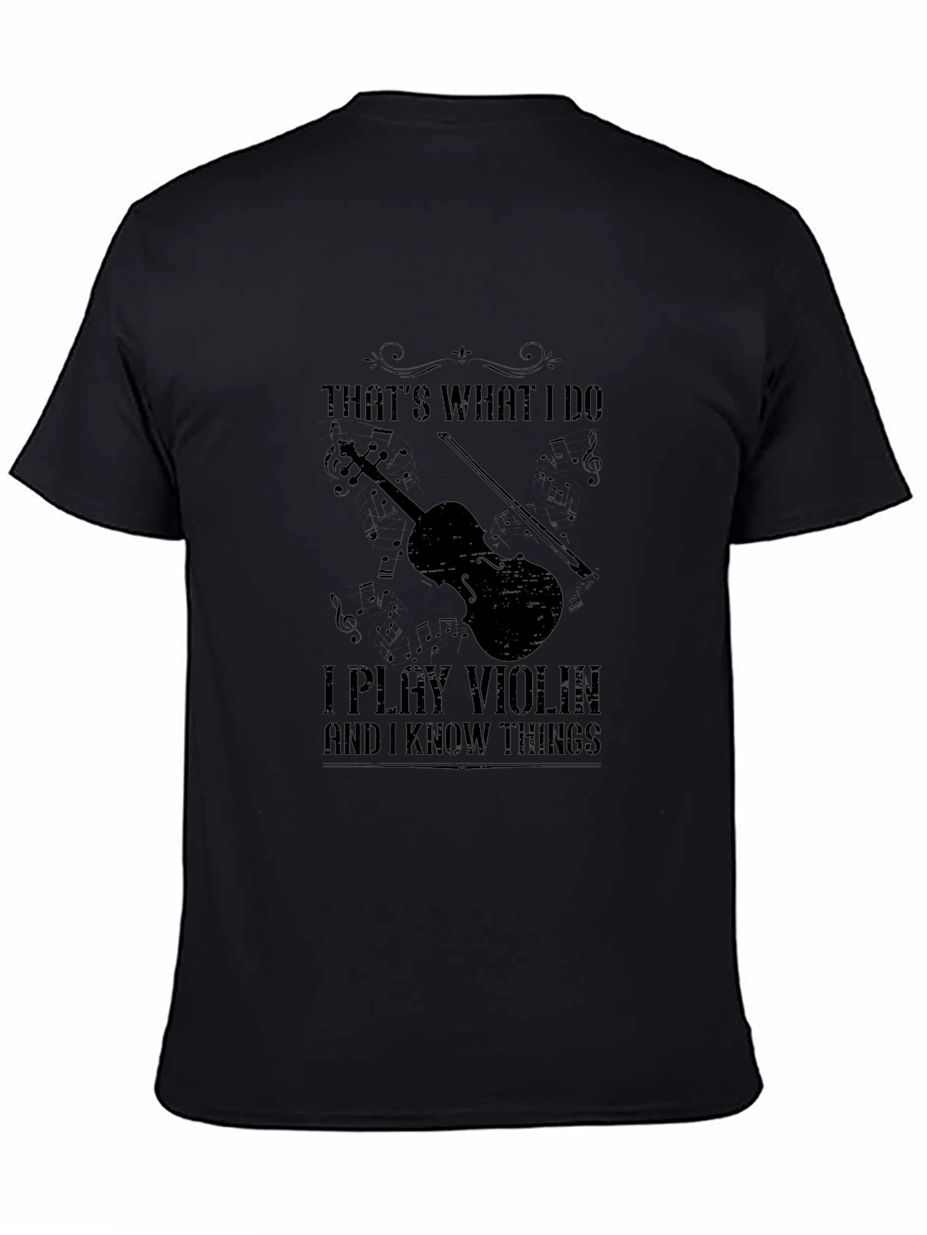I Play Violin and I Know Things T-Shirt