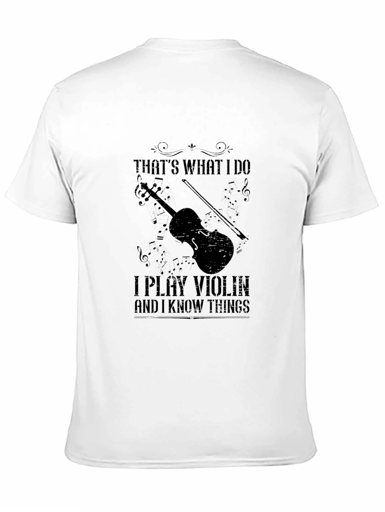 I Play Violin and I Know Things T-Shirt