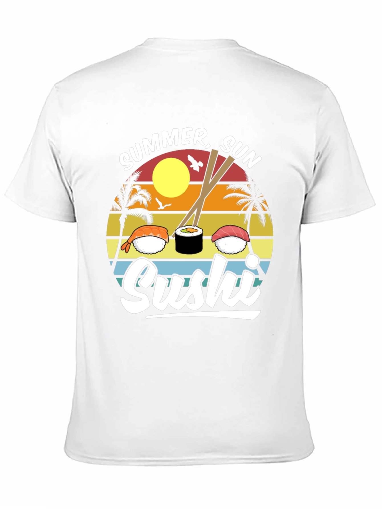 Summer Sun Sushi Graphic Tee