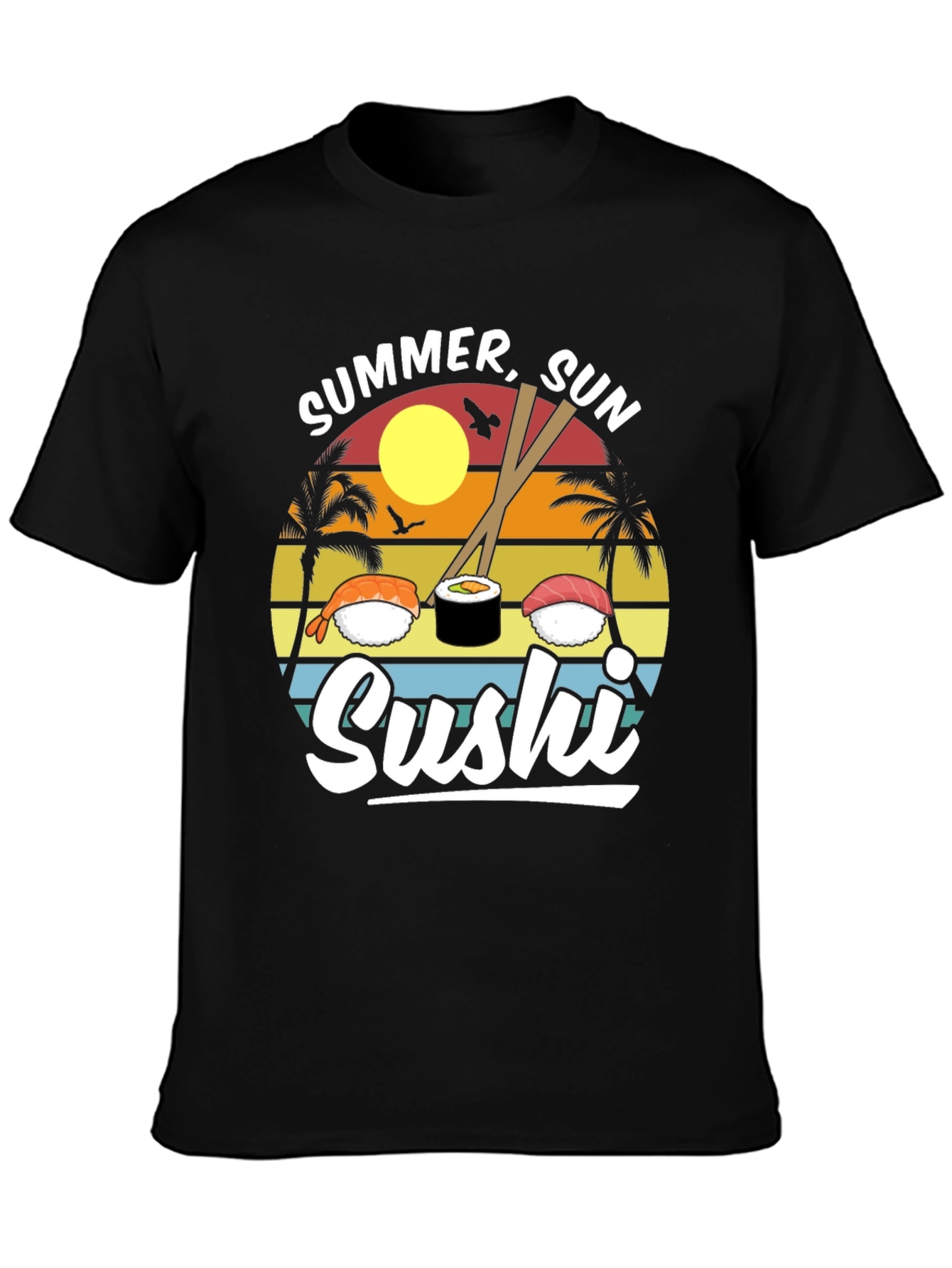 Summer Sun Sushi Graphic Tee