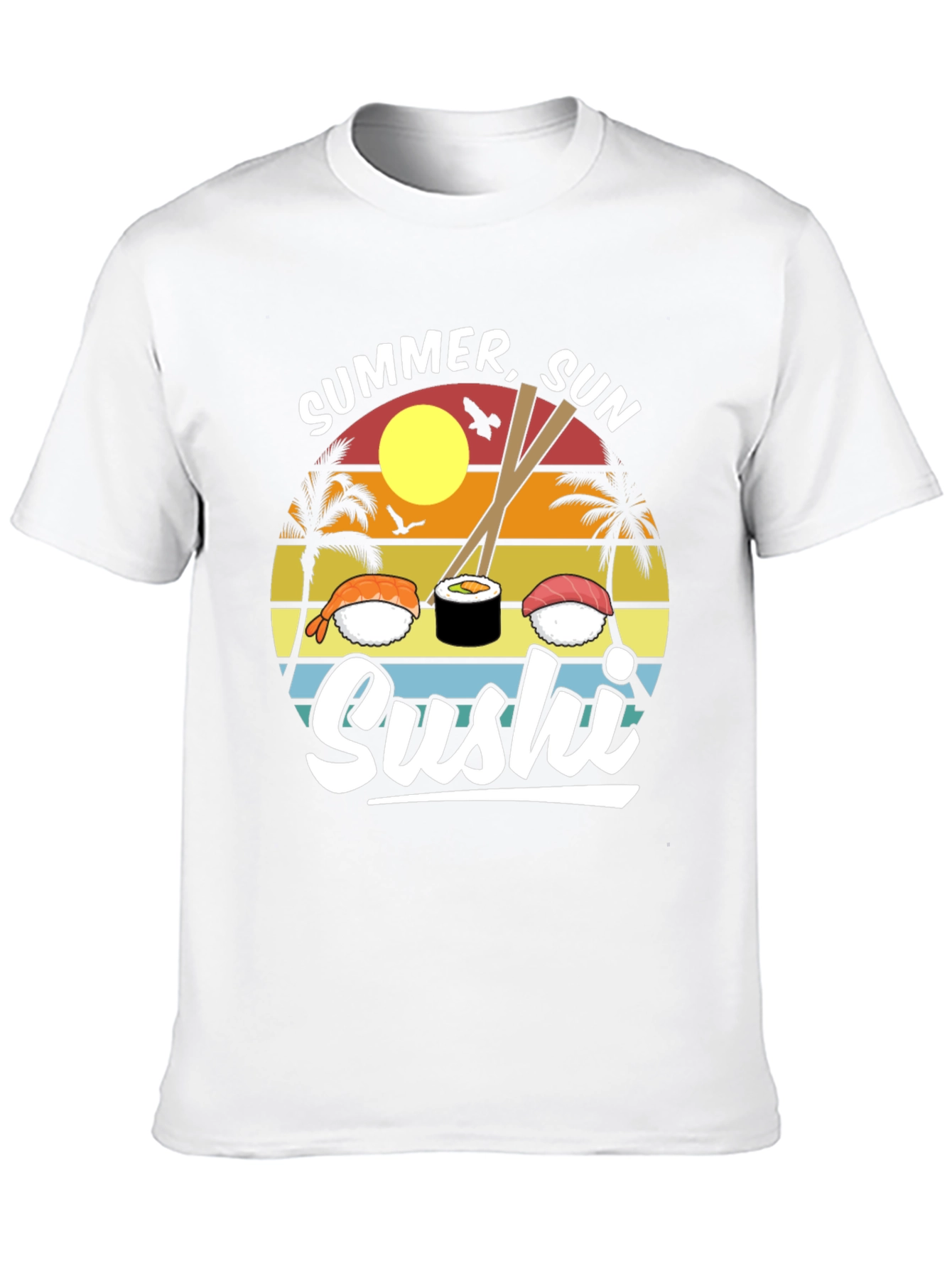 Summer Sun Sushi Graphic Tee