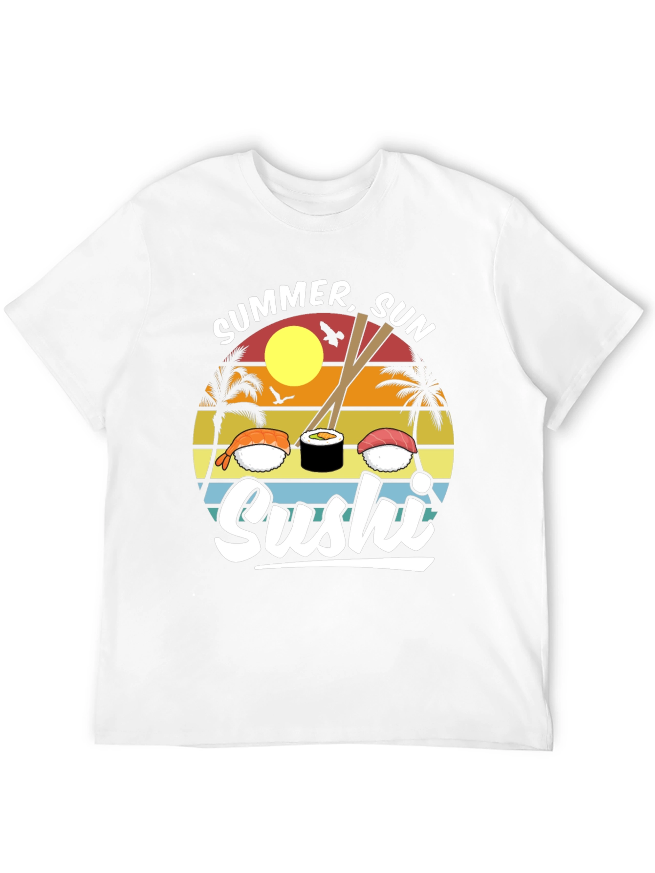 Summer Sun Sushi Graphic Tee