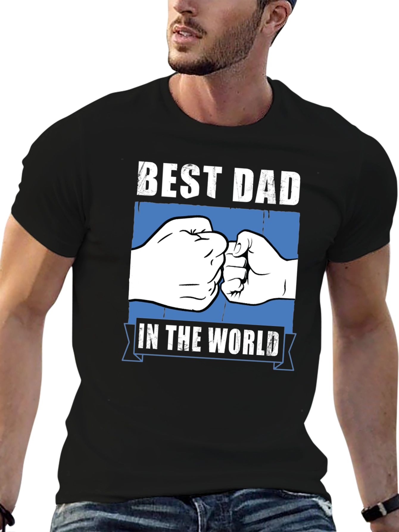 Best Dad in the World Graphic T-Shirt