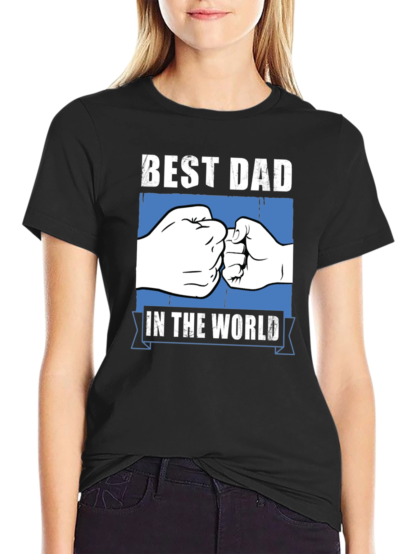 Best Dad in the World Graphic T-Shirt