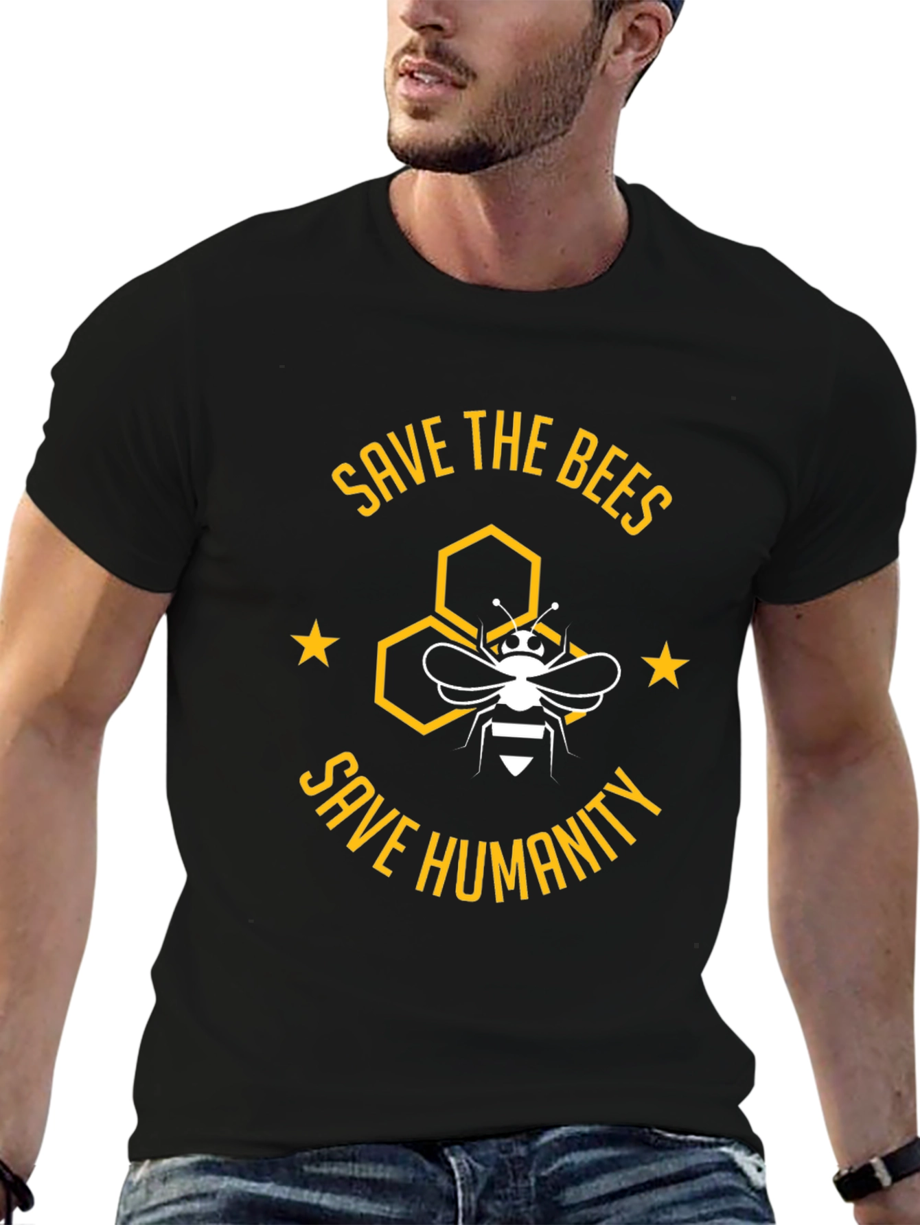 Save the Bees T-Shirt - Protect Humanity