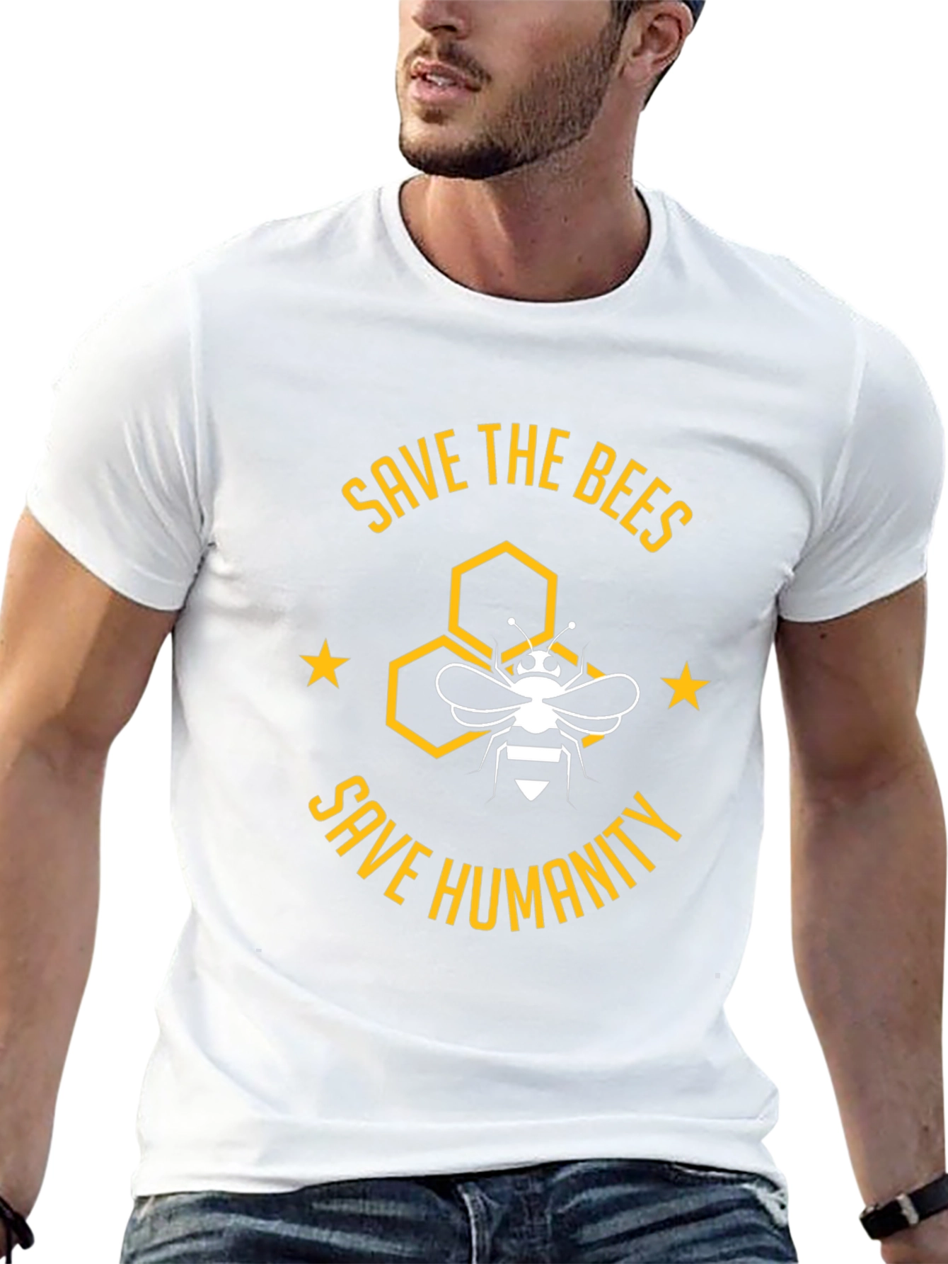 Save the Bees T-Shirt - Protect Humanity