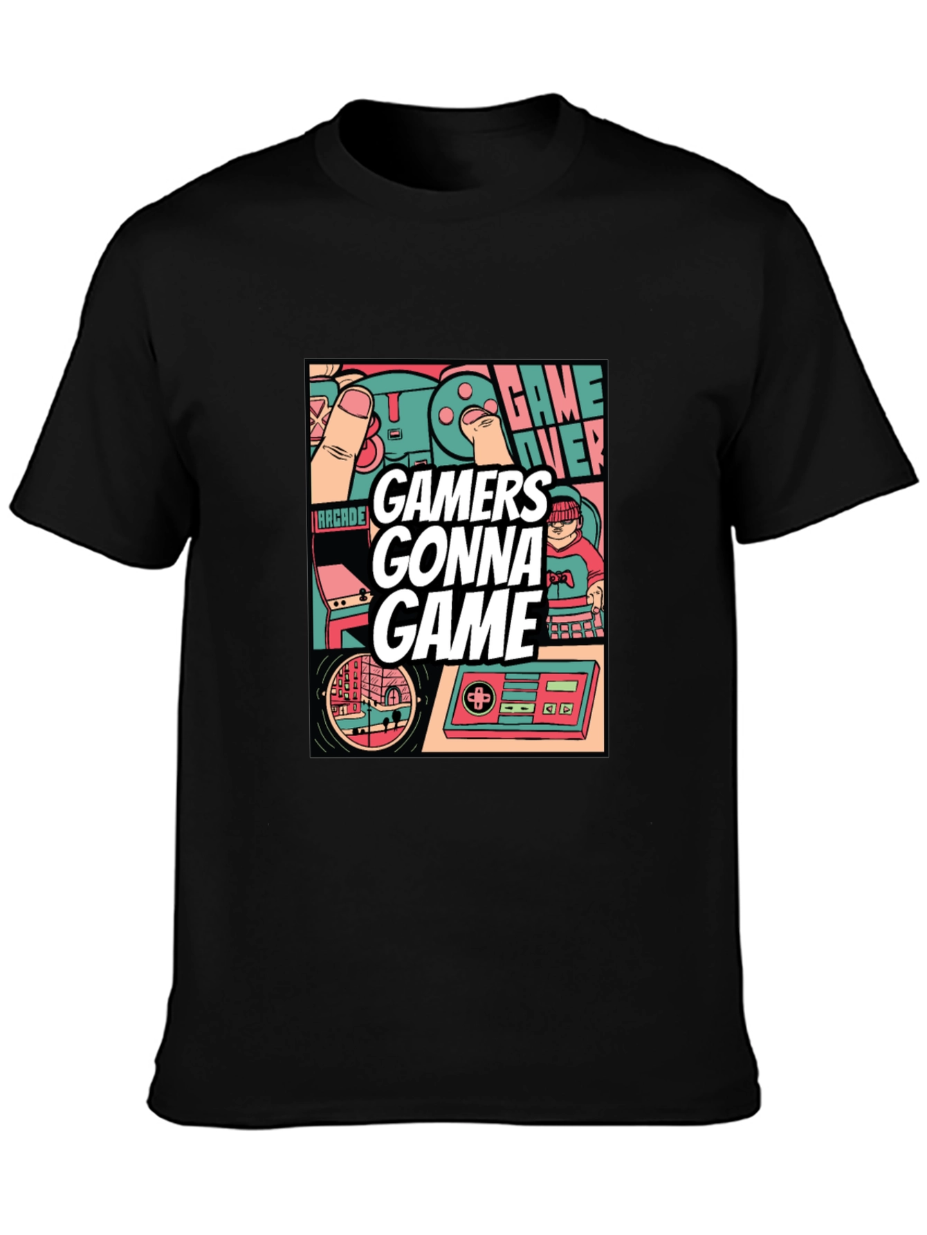 Gamers Gonna Game Graphic Tee
