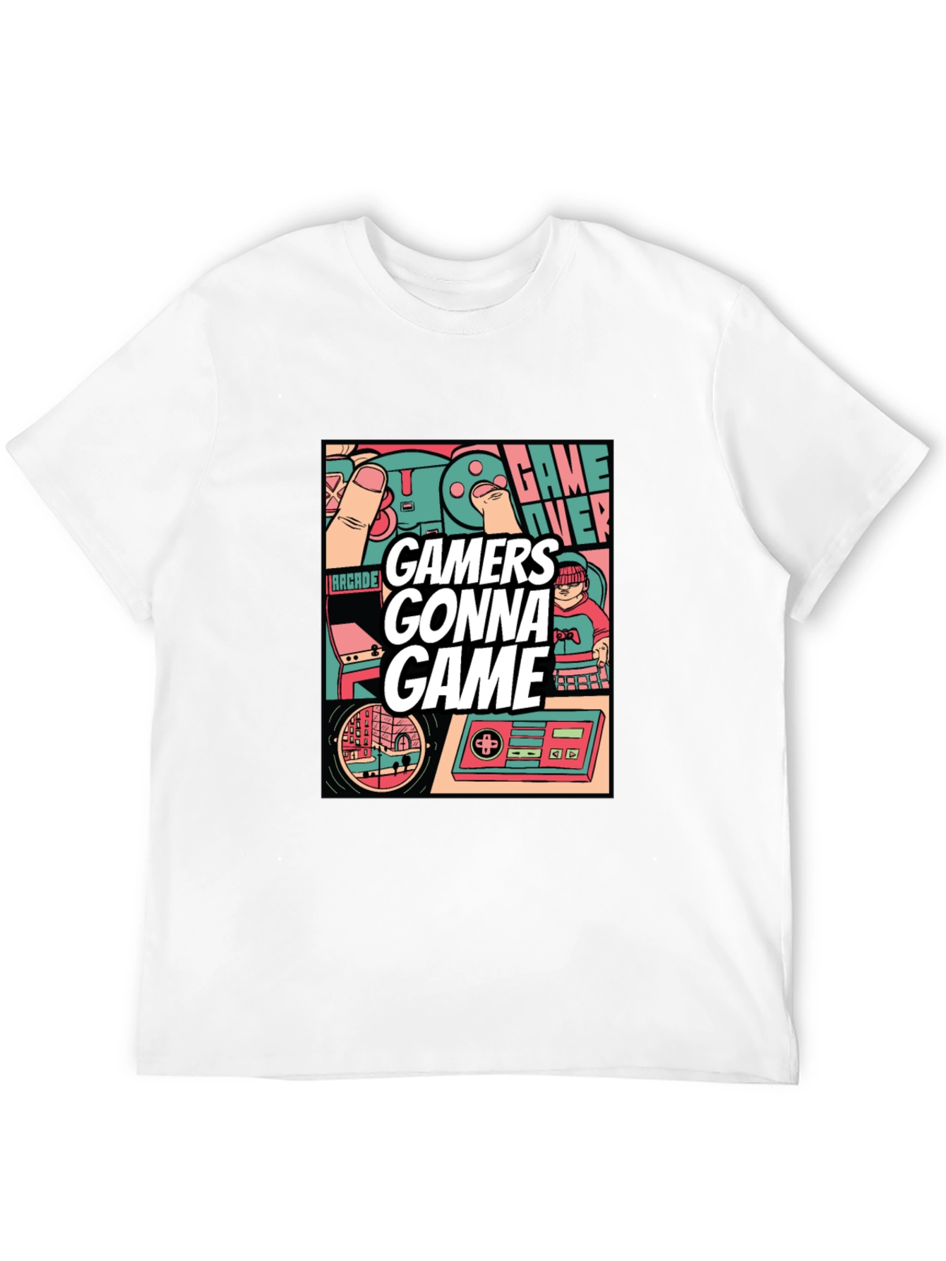 Gamers Gonna Game Graphic Tee