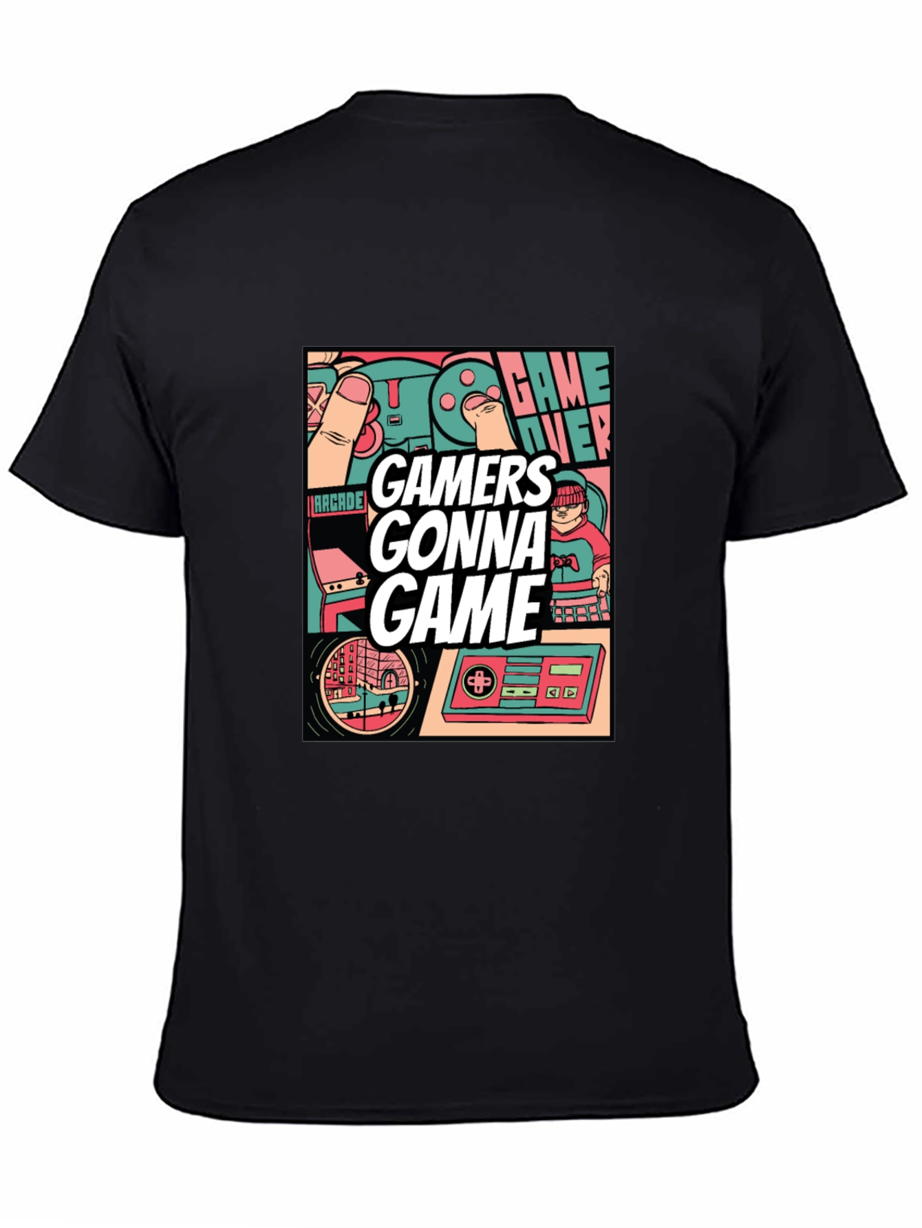 Gamers Gonna Game Graphic Tee