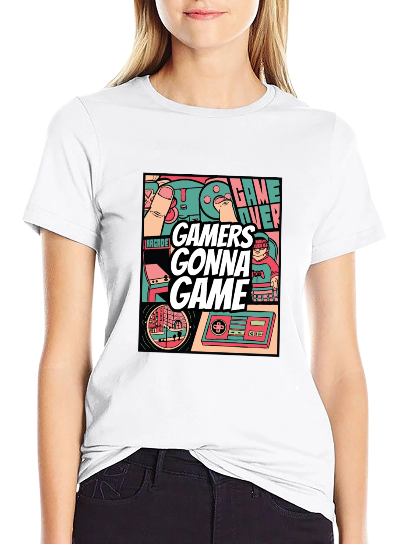 Gamers Gonna Game Graphic Tee