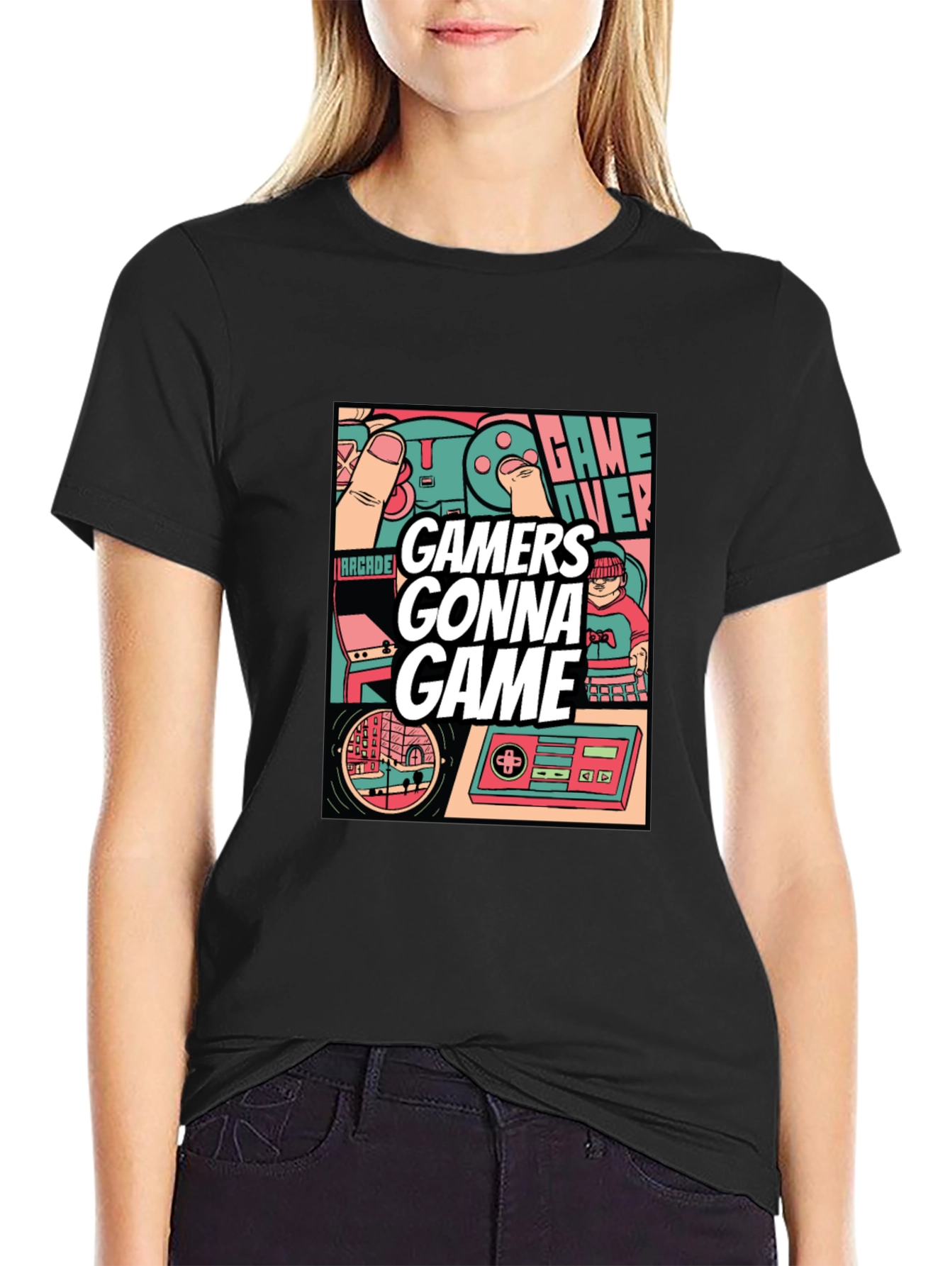 Gamers Gonna Game Graphic Tee