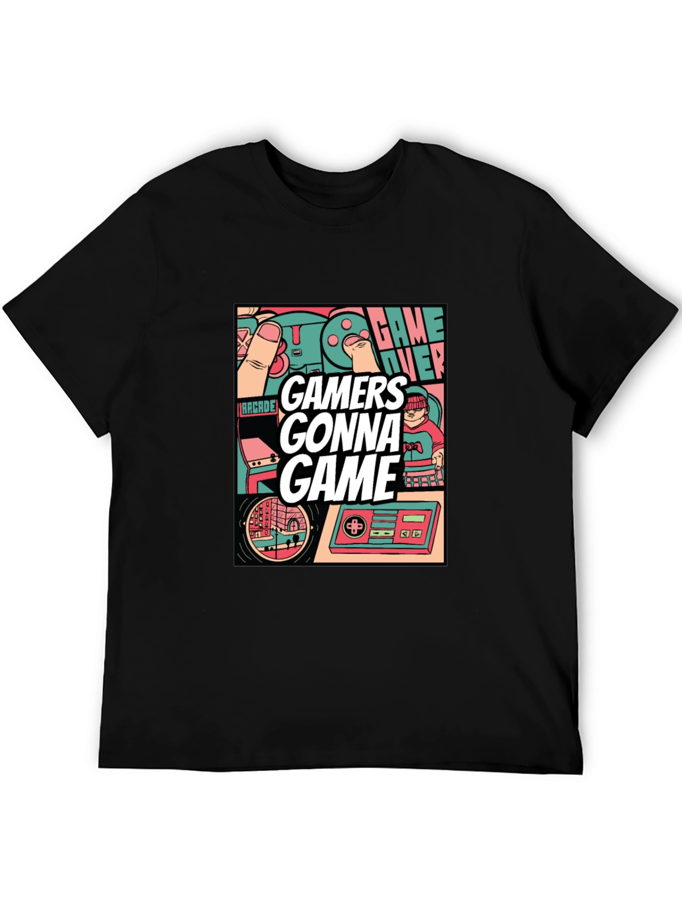 Gamers Gonna Game Graphic Tee