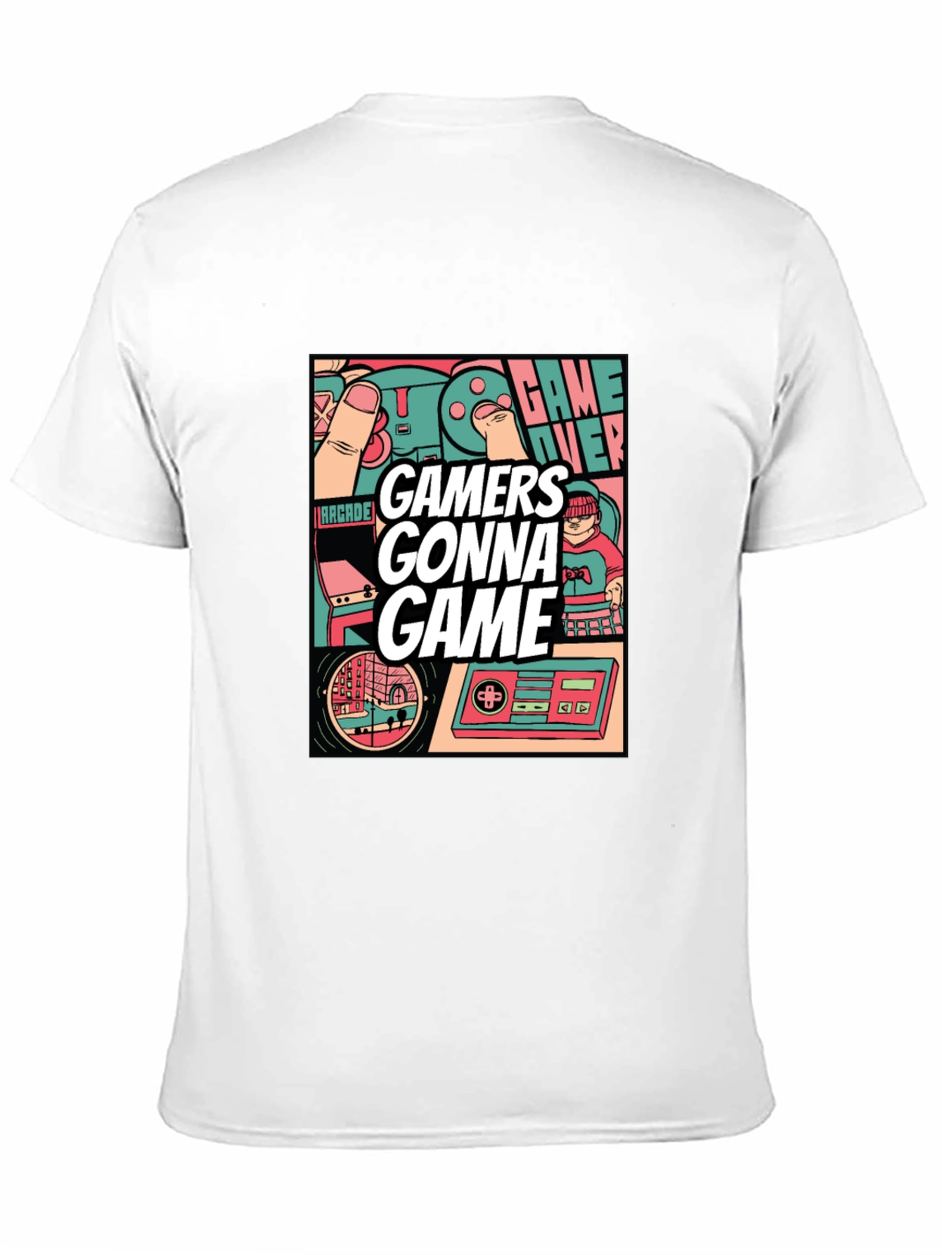 Gamers Gonna Game Graphic Tee
