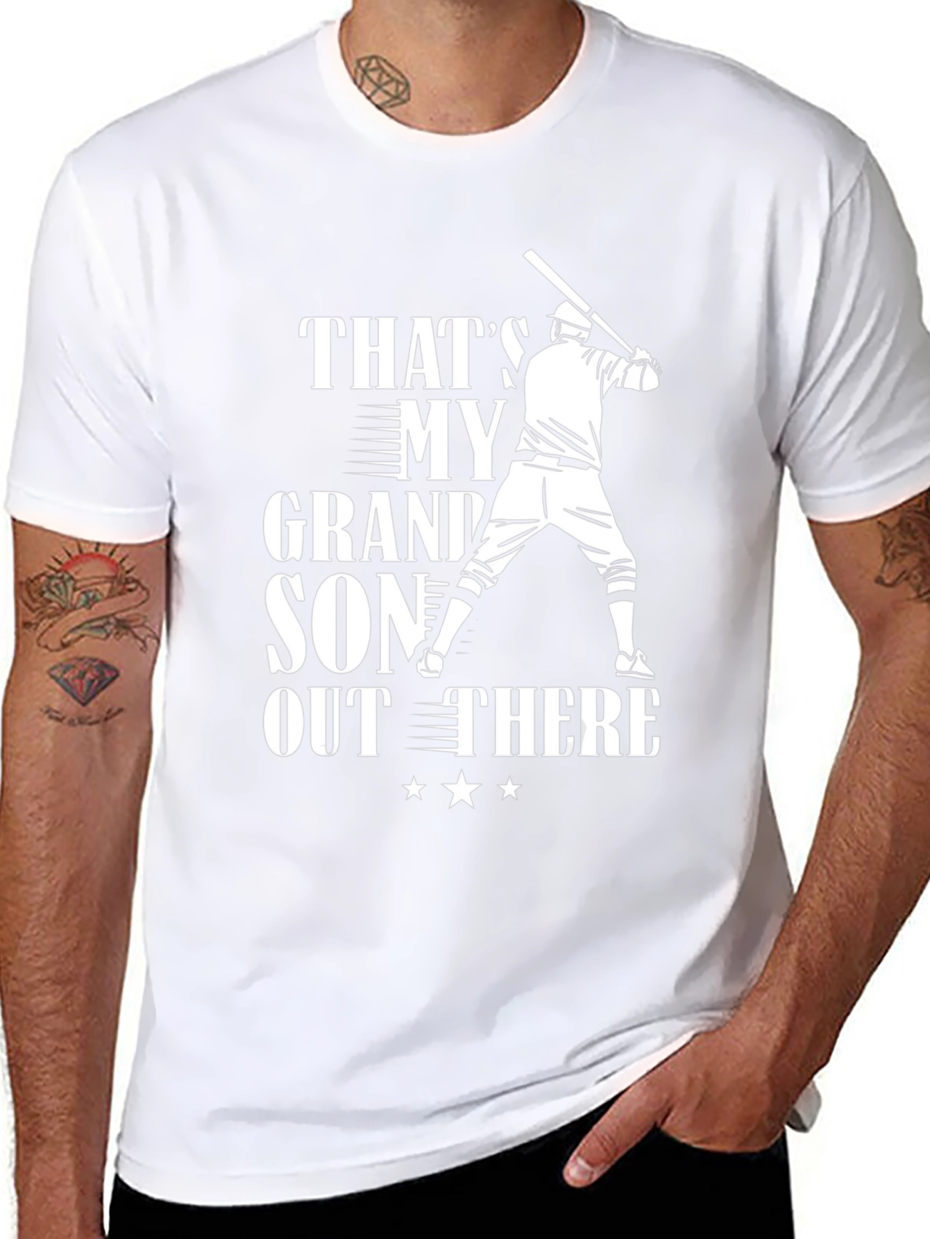 Thats My Grandson Baseball T-Shirt
