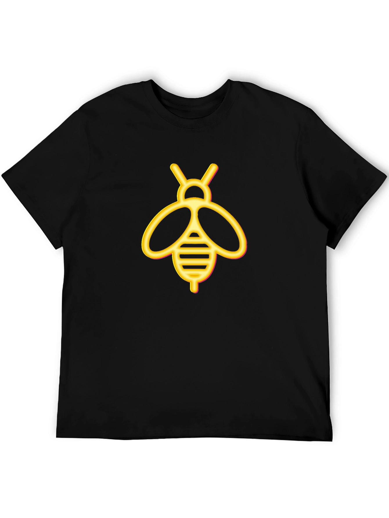 Bee Graphic Black T-Shirt