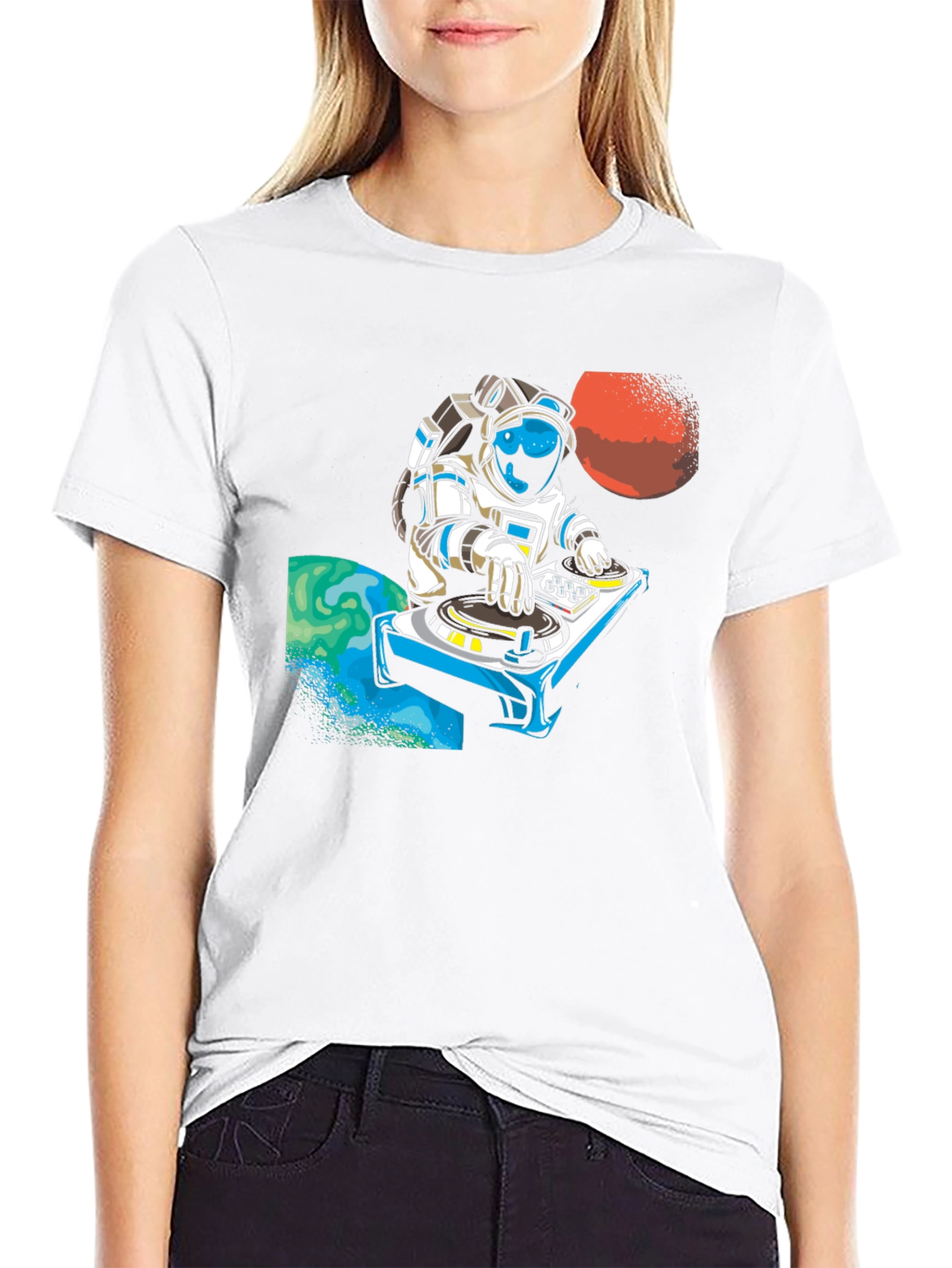 DJ Astronaut T-Shirt - Space Beats