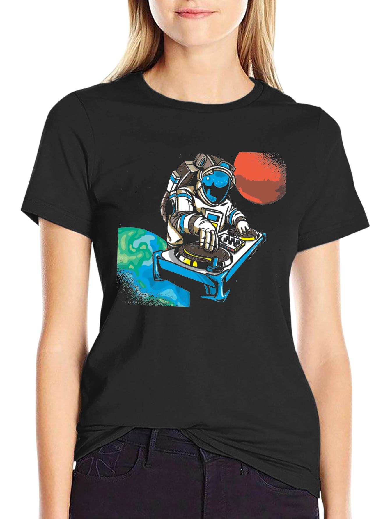 DJ Astronaut T-Shirt - Space Beats