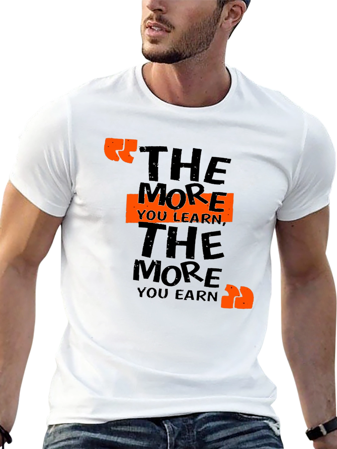 The More You Learn T-Shirt