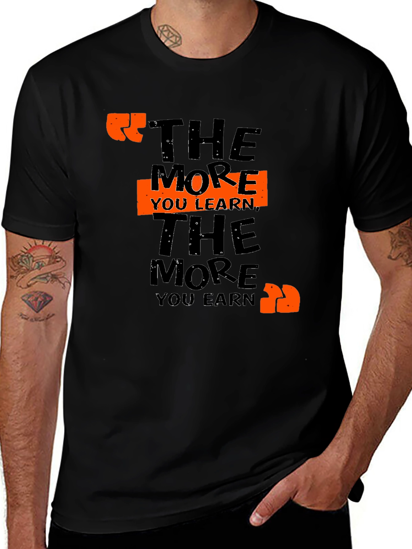 The More You Learn T-Shirt