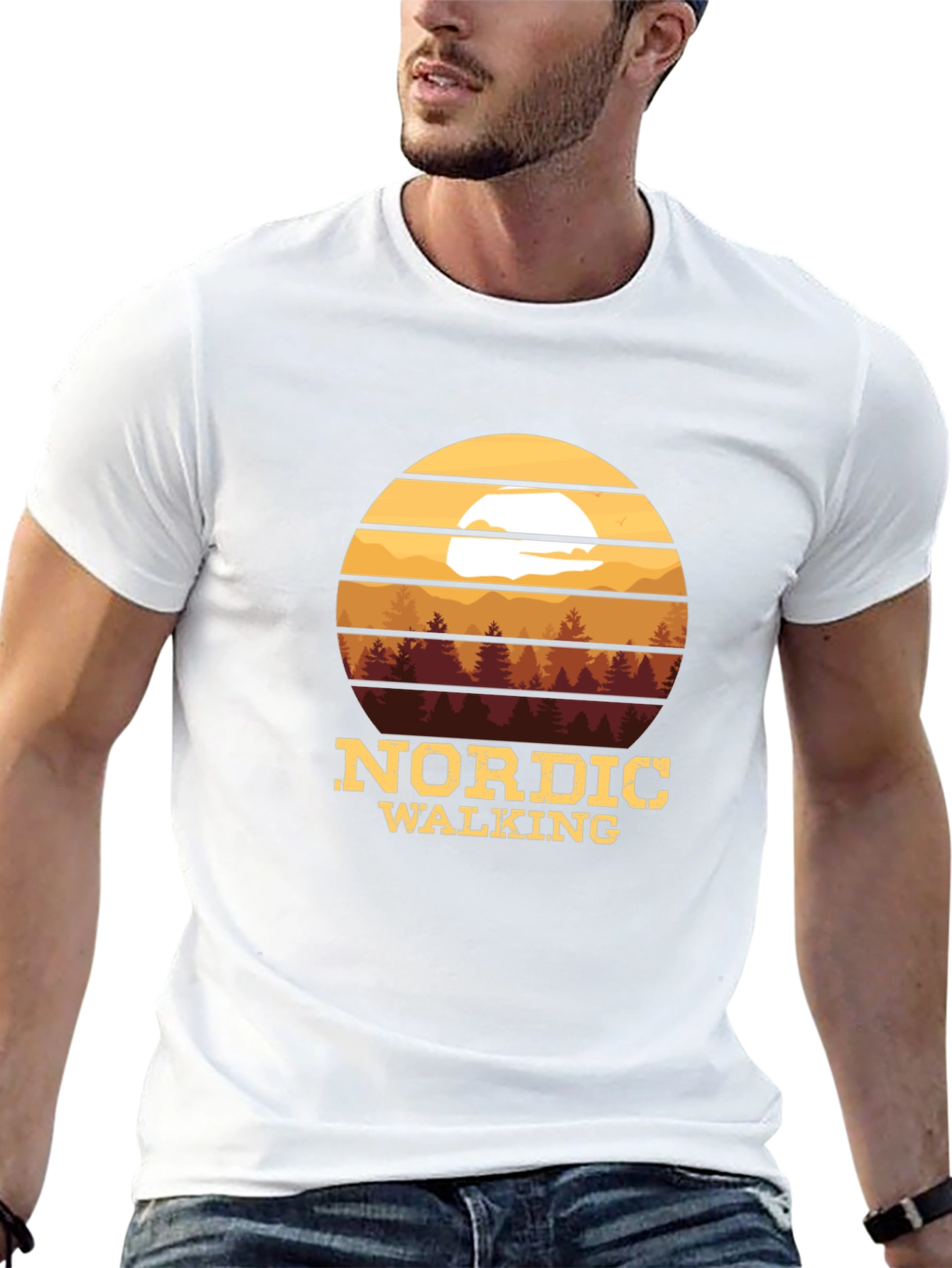 Nordic Walking Graphic Tee
