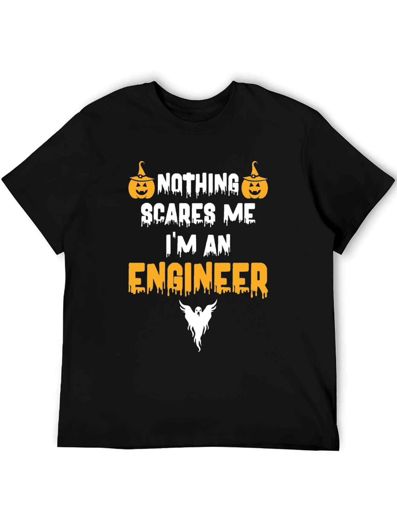 Nothing Scares Me Im An Engineer Halloween T-Shirt