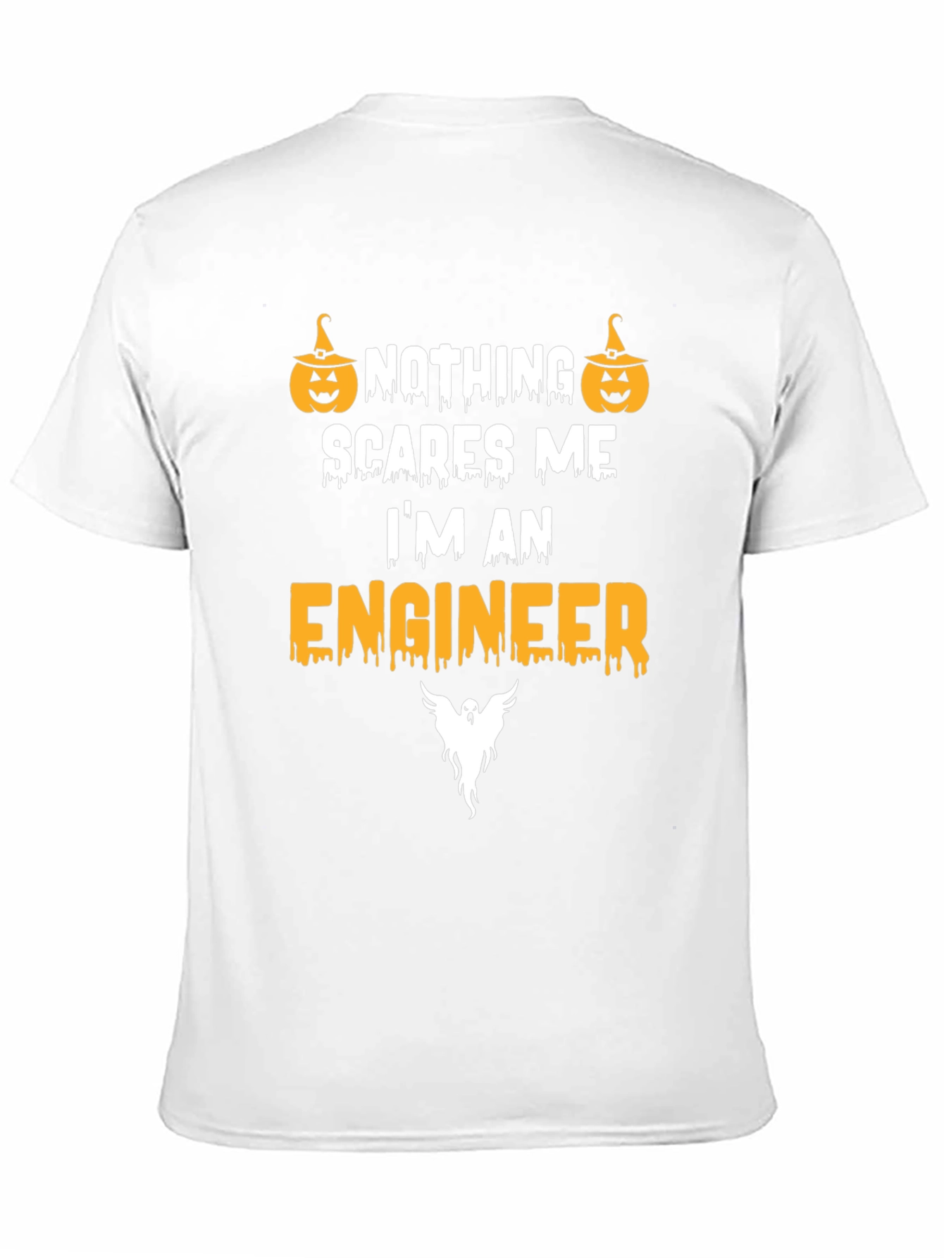Nothing Scares Me Im An Engineer Halloween T-Shirt